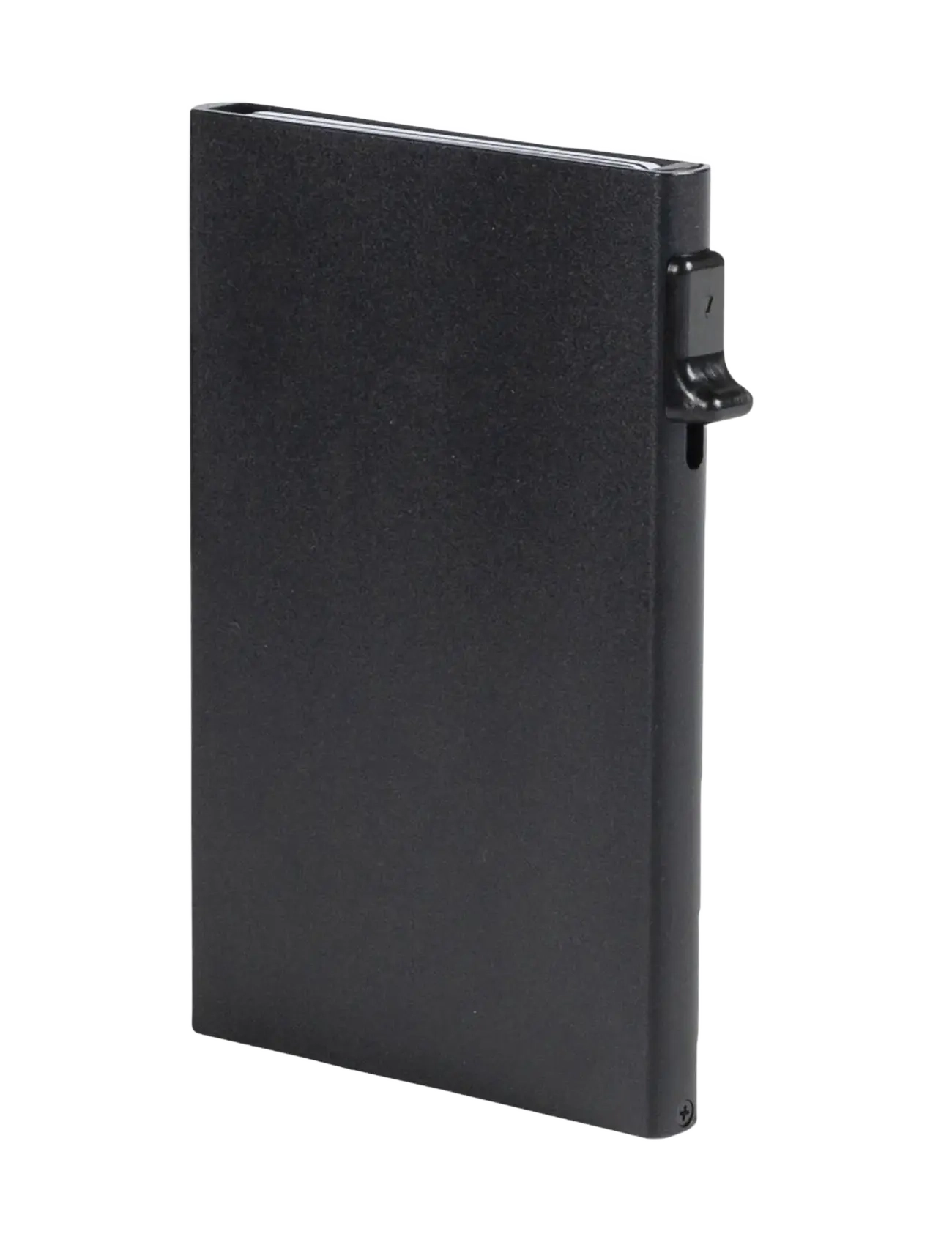 Tony Perotti Furbo Single Aluminum Cardholder, Herren, Aluminium Kartenhalter, Schwarz, Gr.ONE SIZE