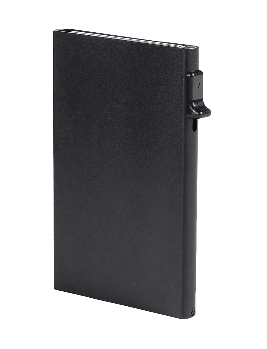 Tony Perotti - Furbo single Aluminum cardholder - kartenetuis - black - 0