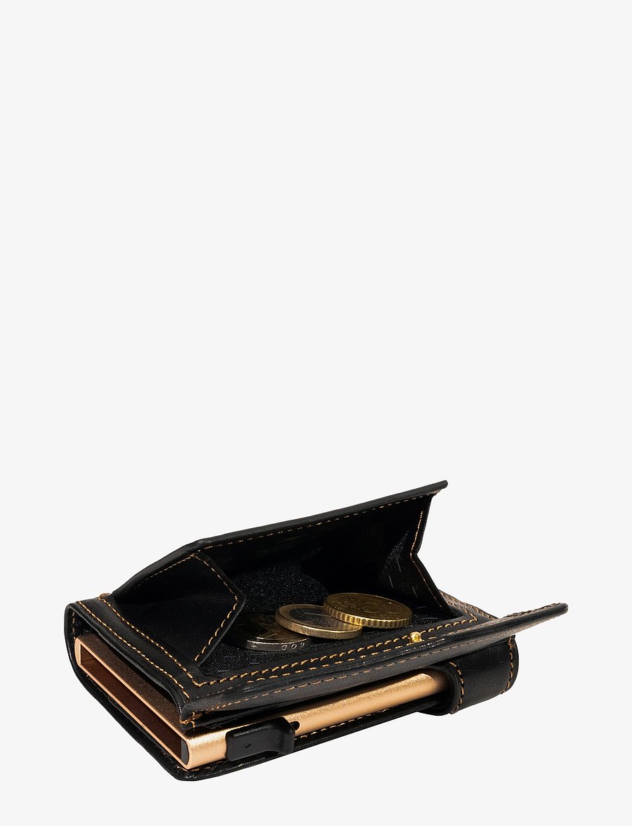 Tony Perotti - Furbo cardholder w/ banknote and coin pocket - porte-cartes - black - 4