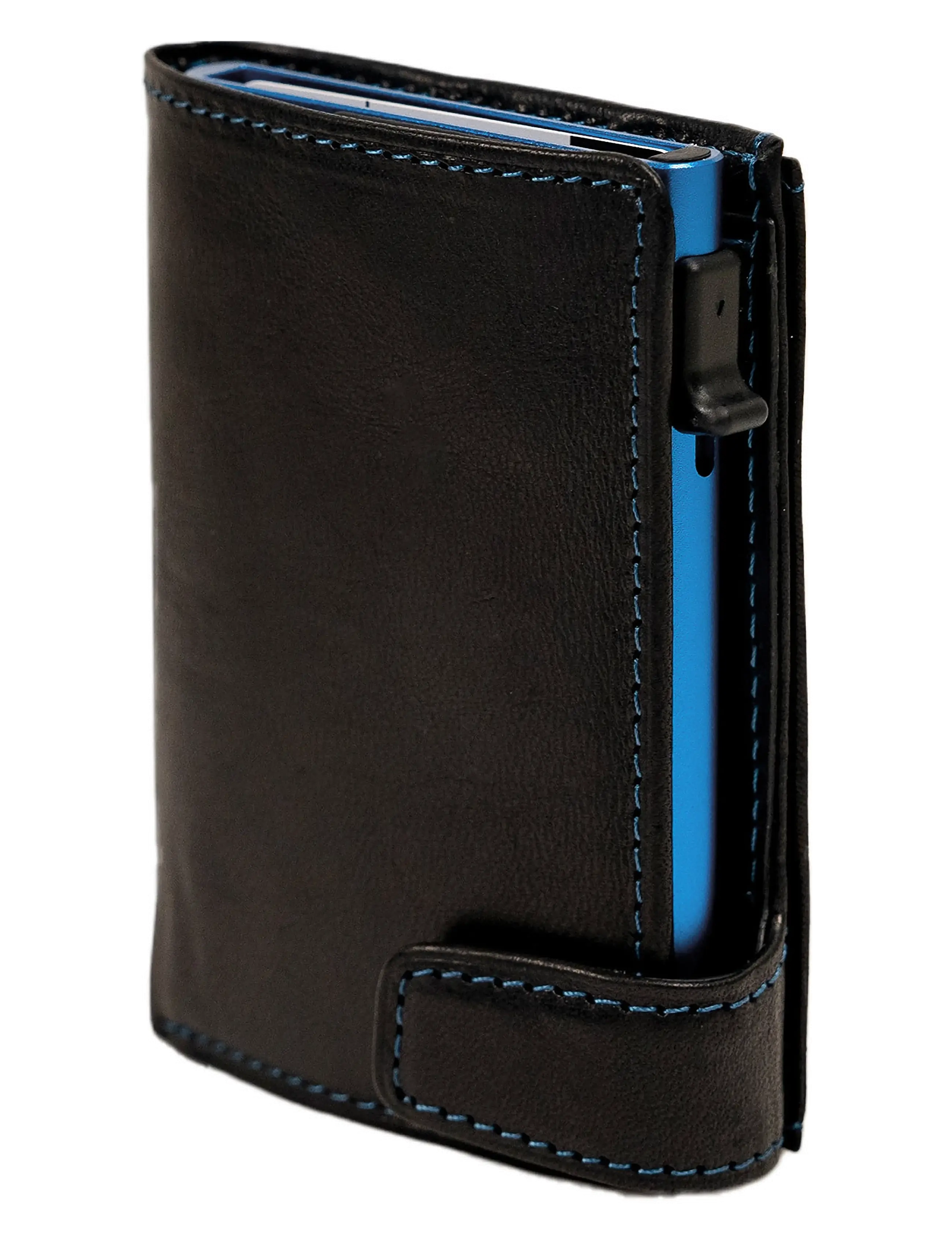 Tony Perotti Furbo cardholder w/ banknote and coin pocket - Punge & Kortholdere - BLACK / black