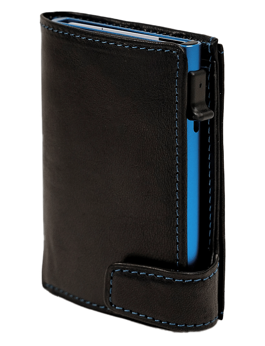 Tony Perotti - Furbo cardholder w/ banknote and coin pocket - porte-cartes - black - 0