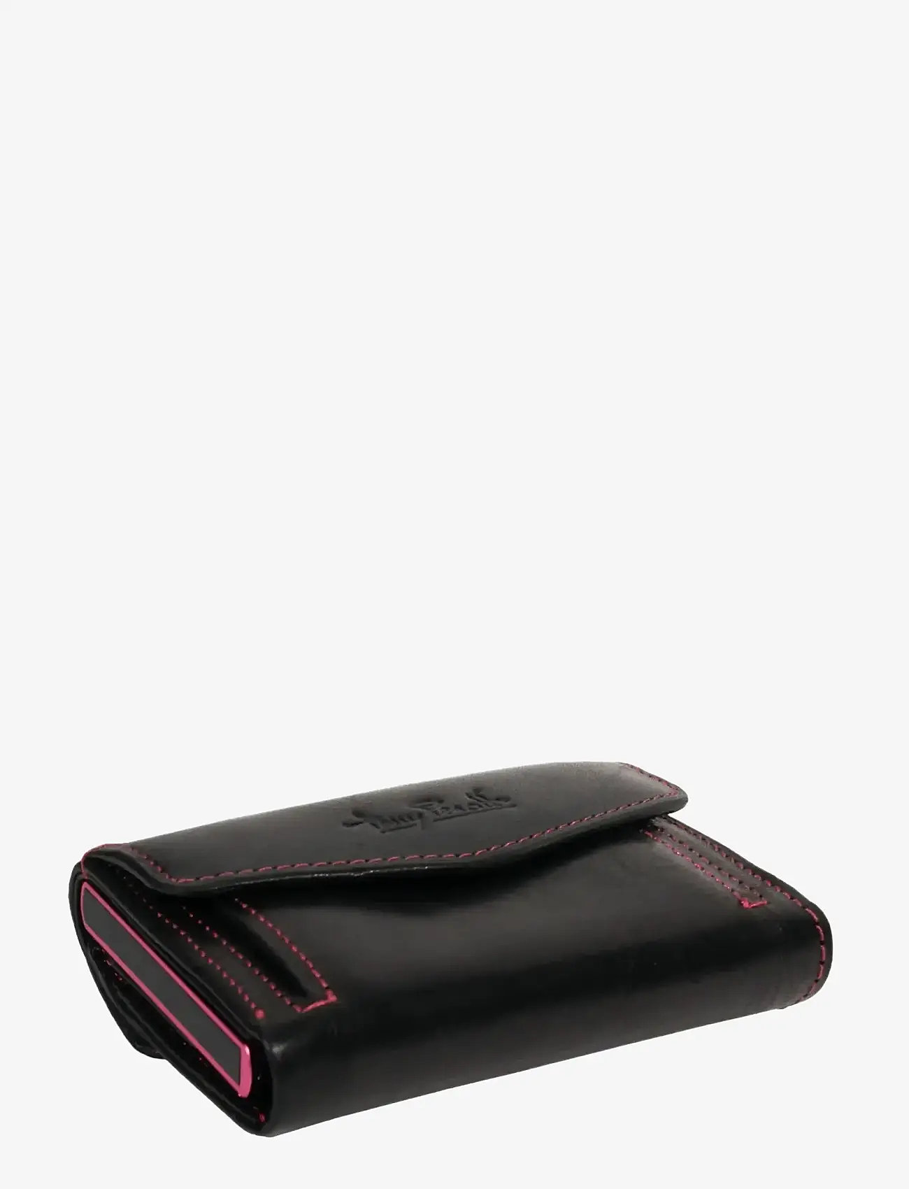 Tony Perotti - Furbo cardholder w/ banknote and coin pocket - wallets & cases - funchsia/schwarz - 3