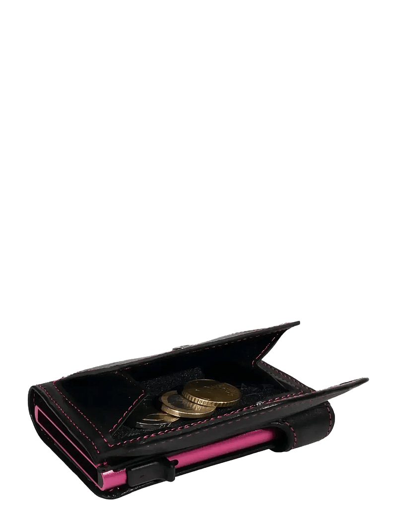 Tony Perotti - Furbo cardholder w/ banknote and coin pocket - brieftaschen und taschen - funchsia/schwarz - 4