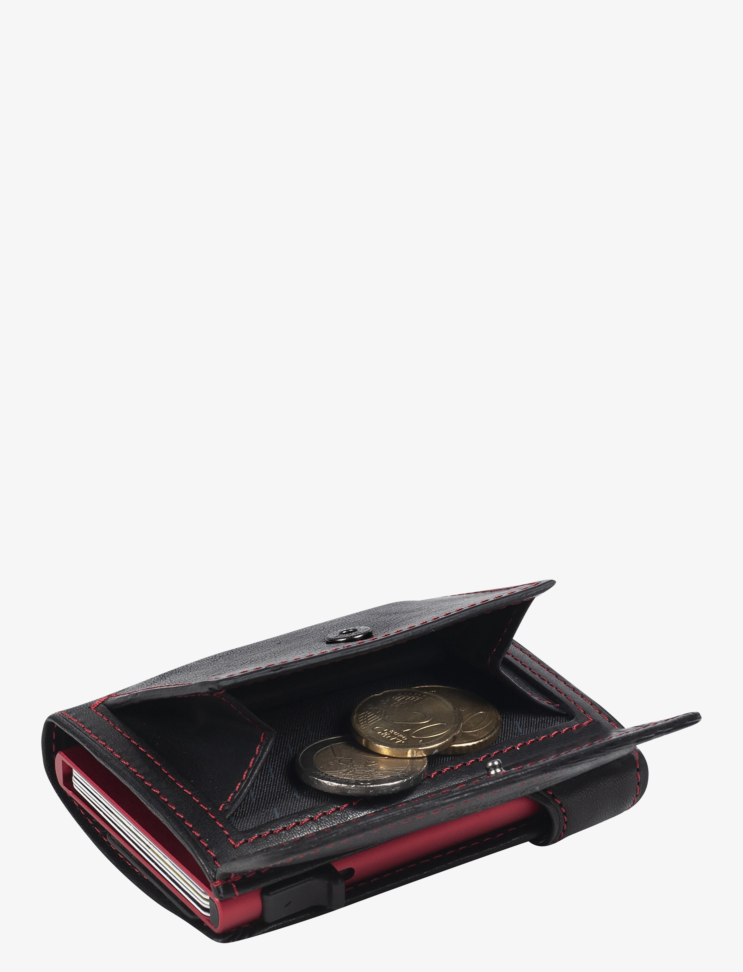 Tony Perotti - Furbo cardholder w/ banknote and coin pocket - porte-cartes - black - 4