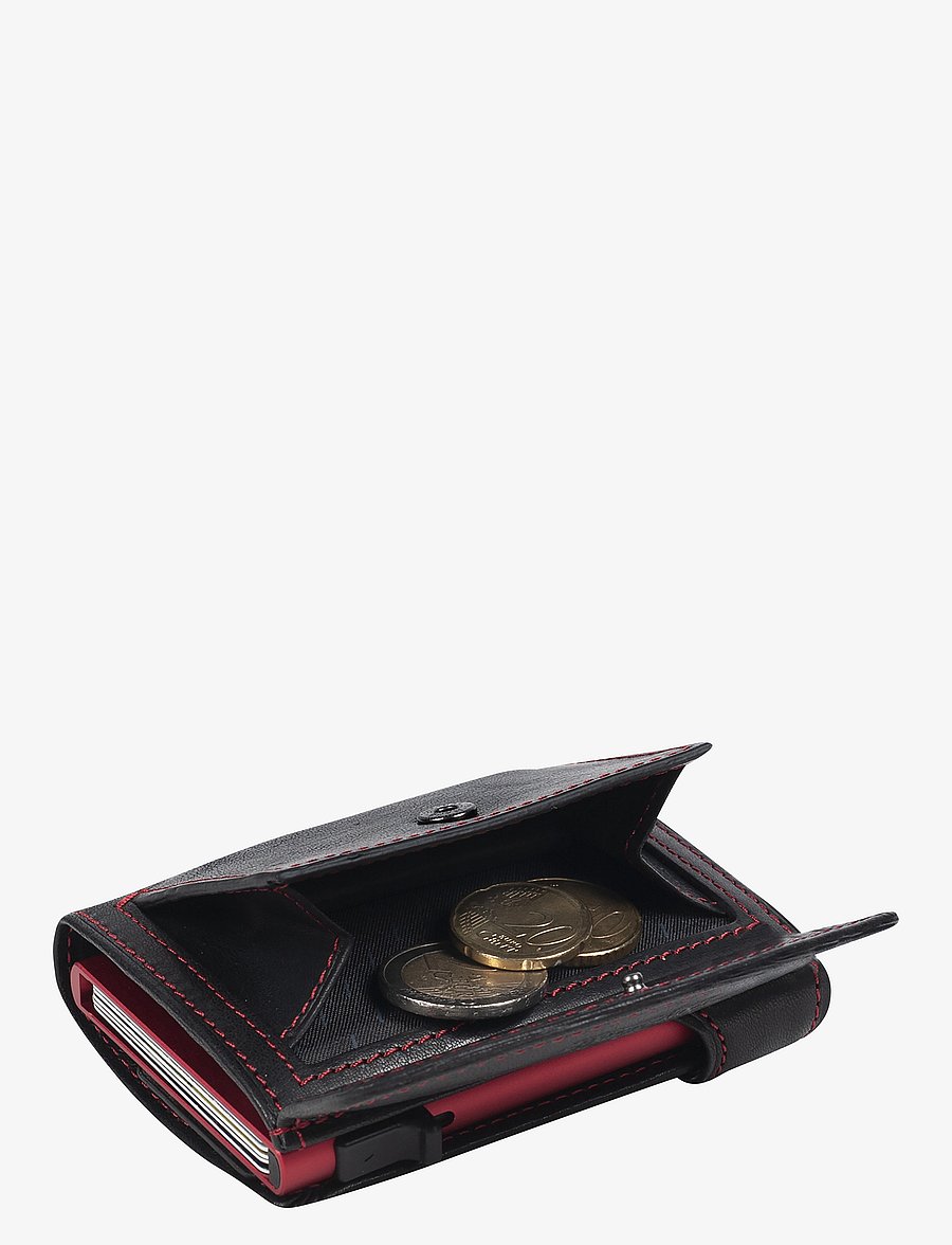 Tony Perotti - Furbo cardholder w/ banknote and coin pocket - porte-cartes - black - 4