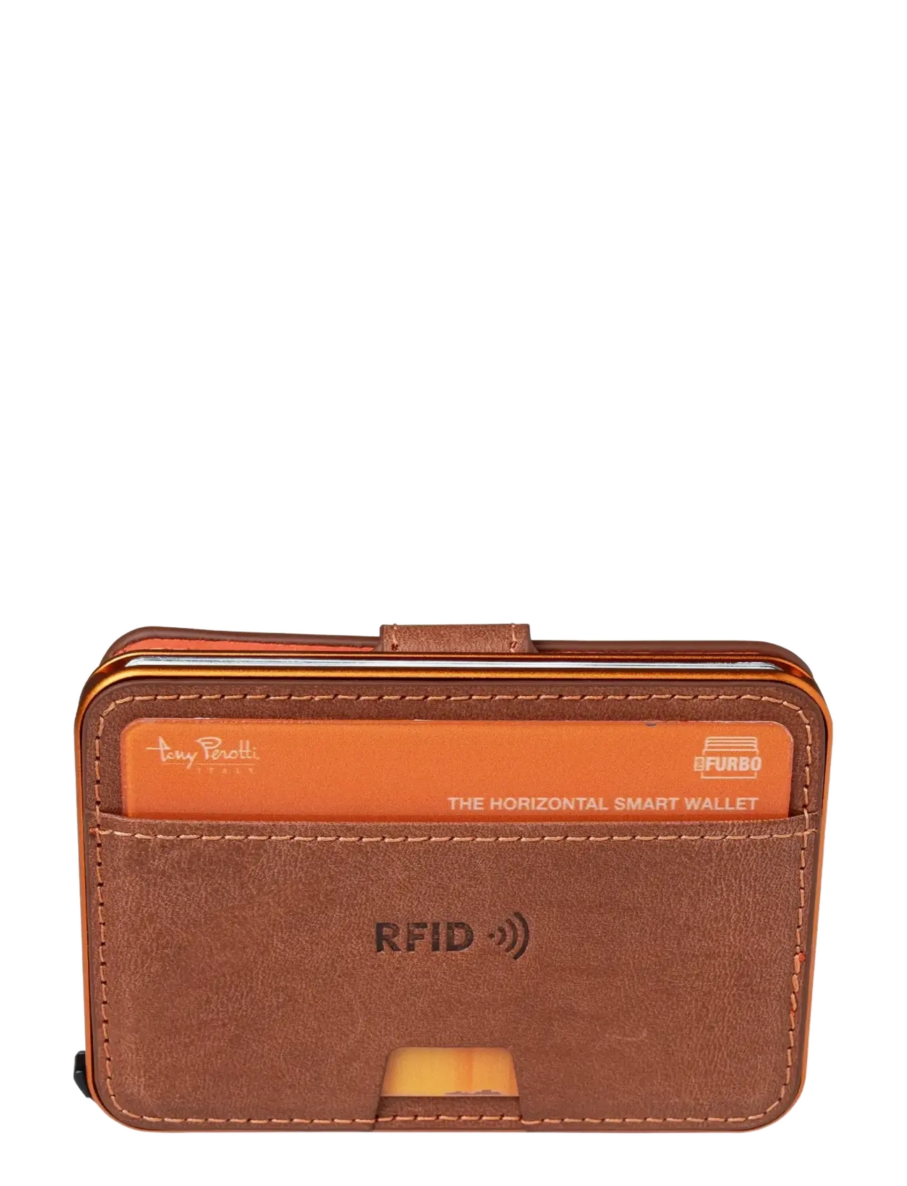 Tony Perotti - Furbo Evo standard with banknote compartment - brieftaschen und taschen - dark brown - 2