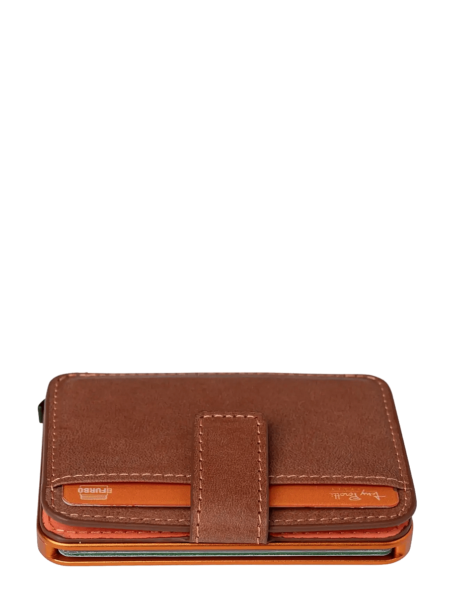 Tony Perotti - Furbo Evo standard with banknote compartment - brieftaschen und taschen - dark brown - 3