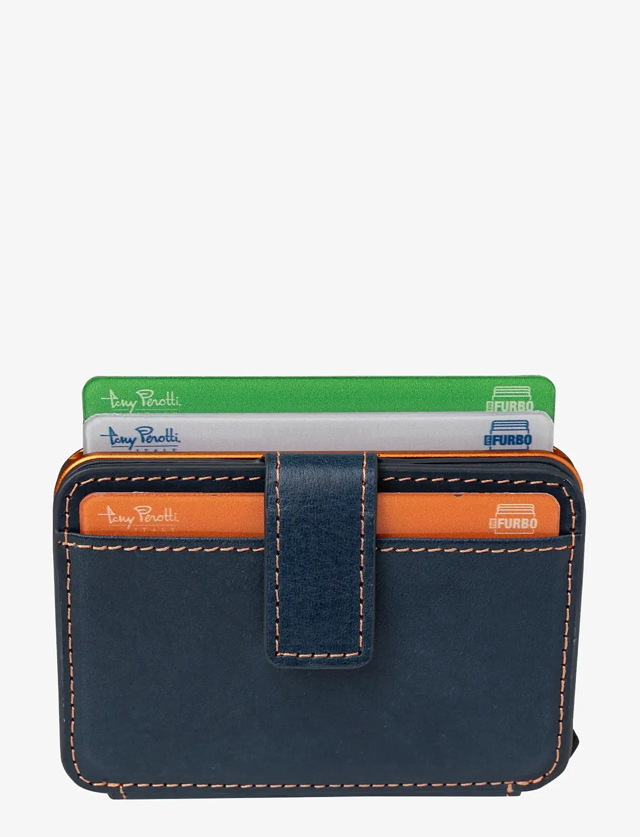 Tony Perotti - Furbo Evo standard with banknote compartment - brieftaschen und taschen - blue - 0