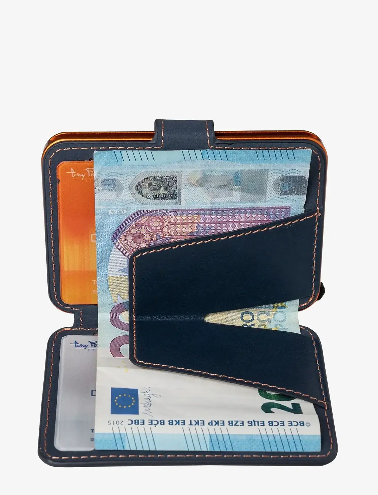 Tony Perotti - Furbo Evo standard with banknote compartment - brieftaschen und taschen - blue - 1