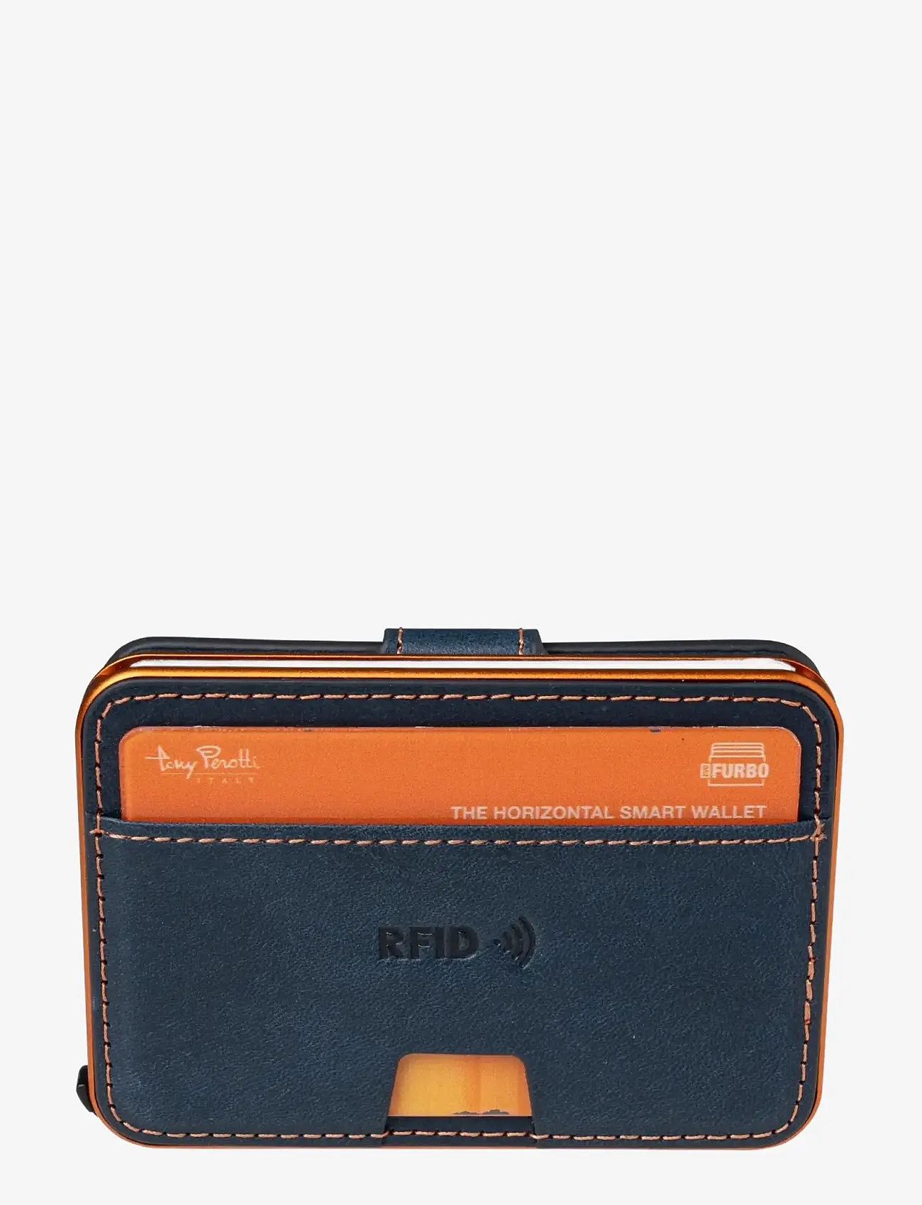 Tony Perotti - Furbo Evo standard with banknote compartment - brieftaschen und taschen - blue - 2
