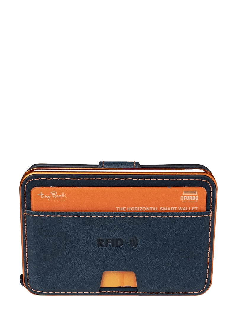 Tony Perotti - Furbo Evo standard with banknote compartment - brieftaschen und taschen - blue - 2