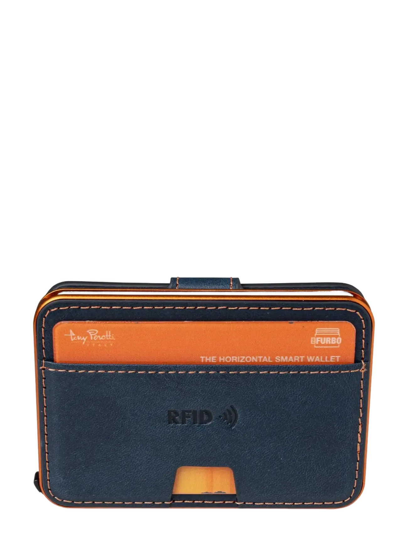 Tony Perotti - Furbo Evo standard with banknote compartment - brieftaschen und taschen - blue - 2