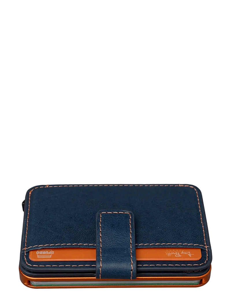 Tony Perotti - Furbo Evo Large with banknote and coin compartment - plånböcker & fodral - blue - 2