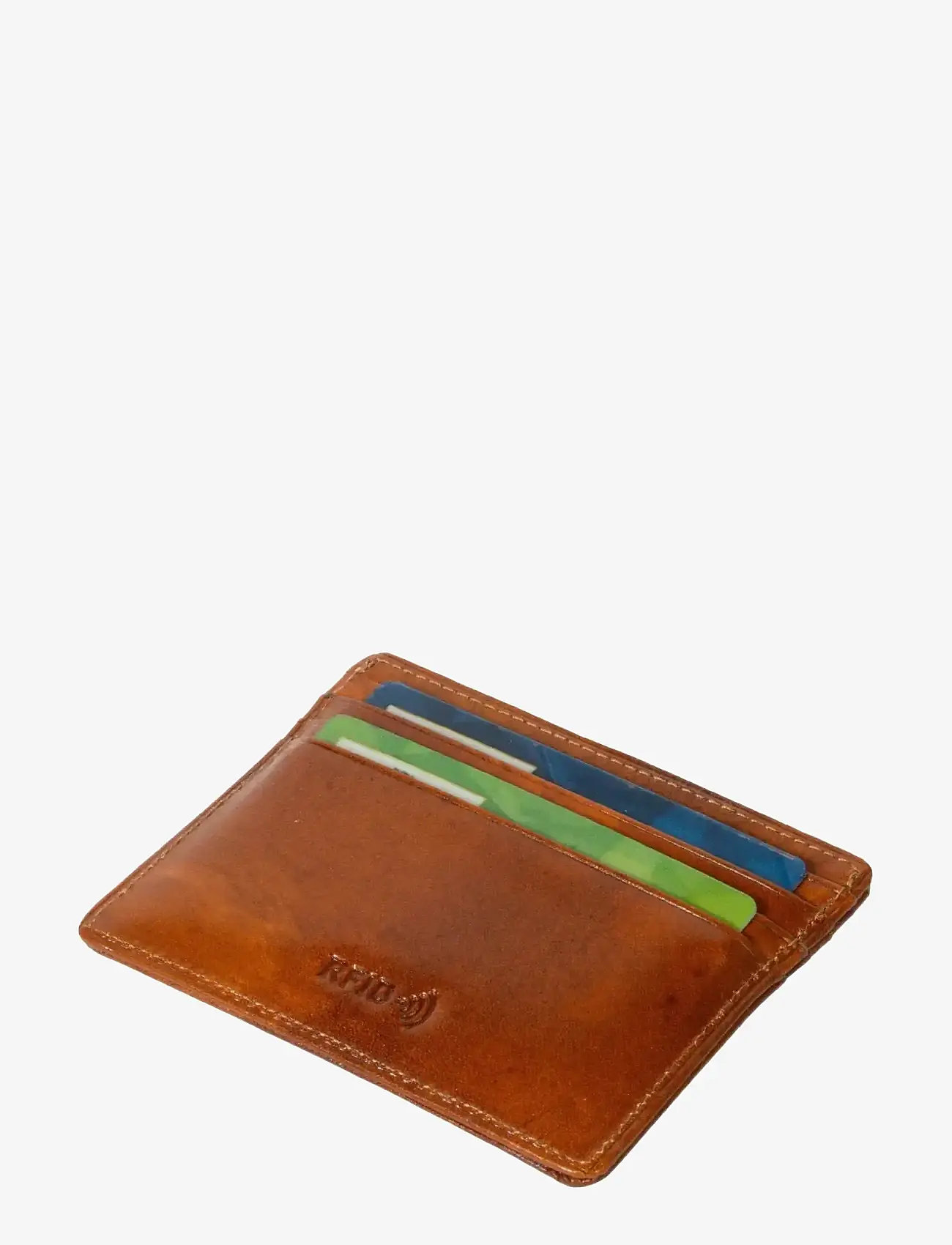 Tony Perotti - Creditcard wallet - lompakot ja kotelot - cognac - 1