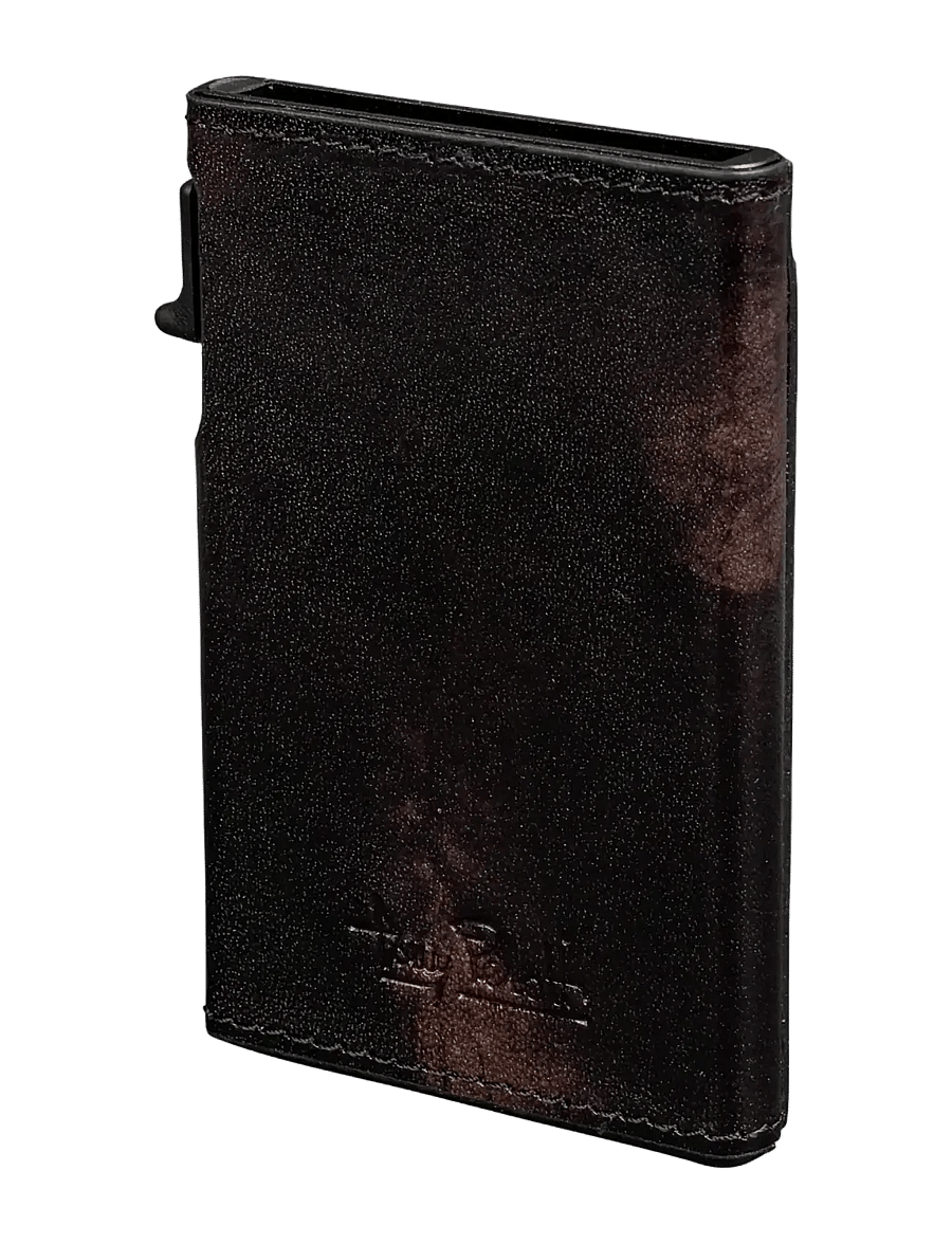 Tony Perotti - Furbo Slim Cardholder with outside card slot - wallets & cases - black - 1