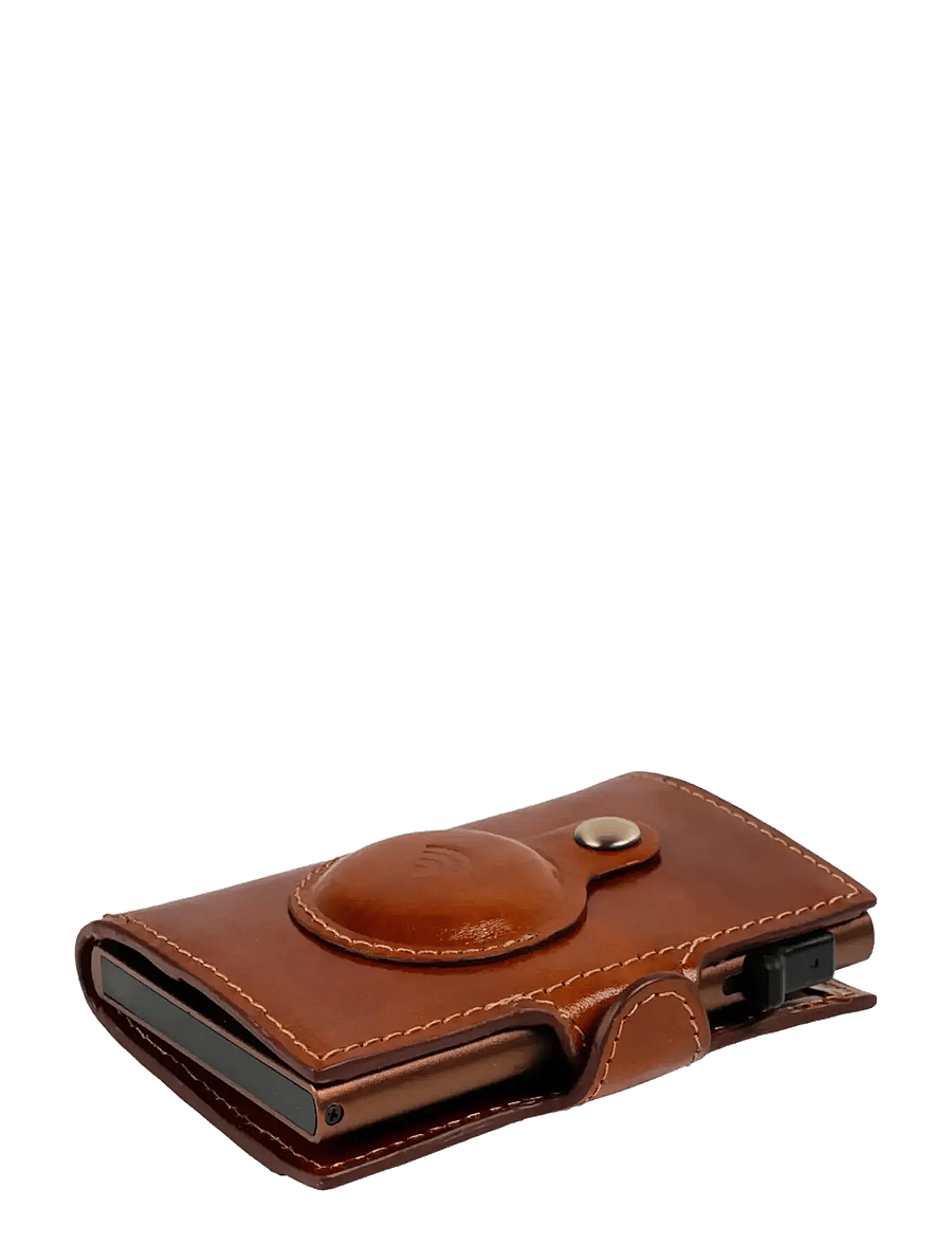 Tony Perotti - Furbo cardholder w/ AirTag - lompakot ja kotelot - cognac - 1