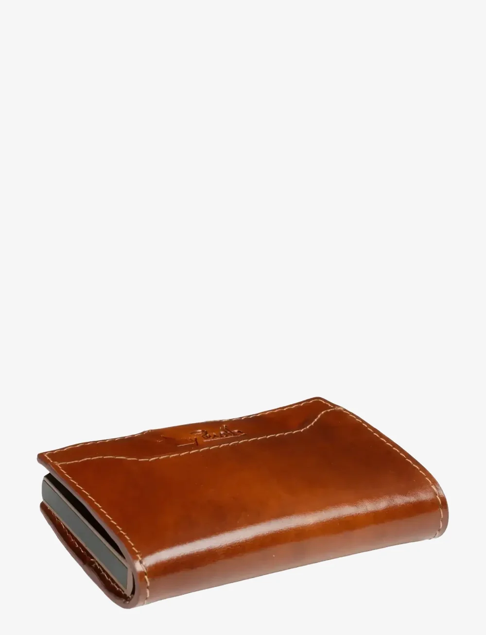 Tony Perotti - Furbo cardholder w/ AirTag - portemonnees en koffers - cognac - 2