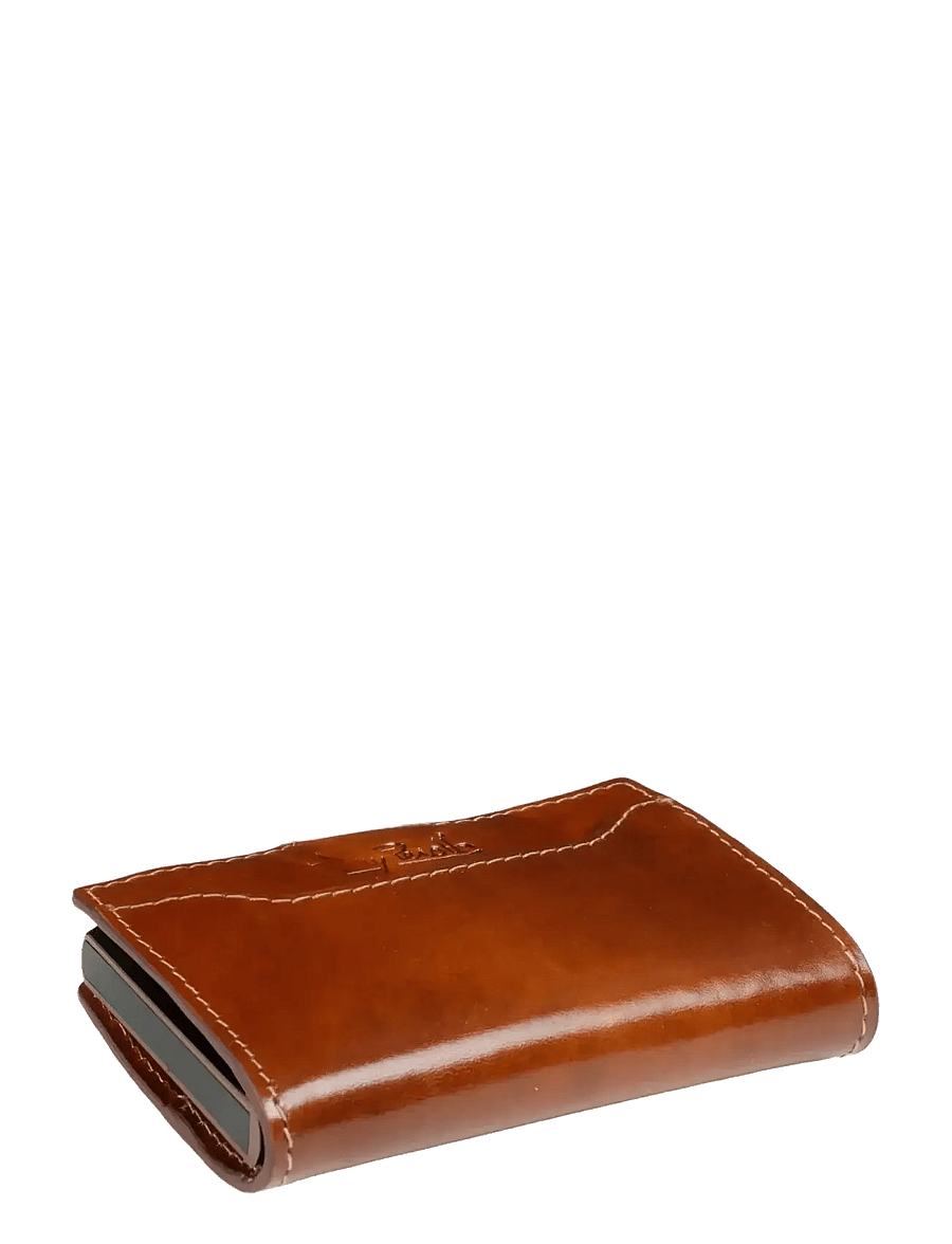 Tony Perotti - Furbo cardholder w/ AirTag - lompakot ja kotelot - cognac - 2