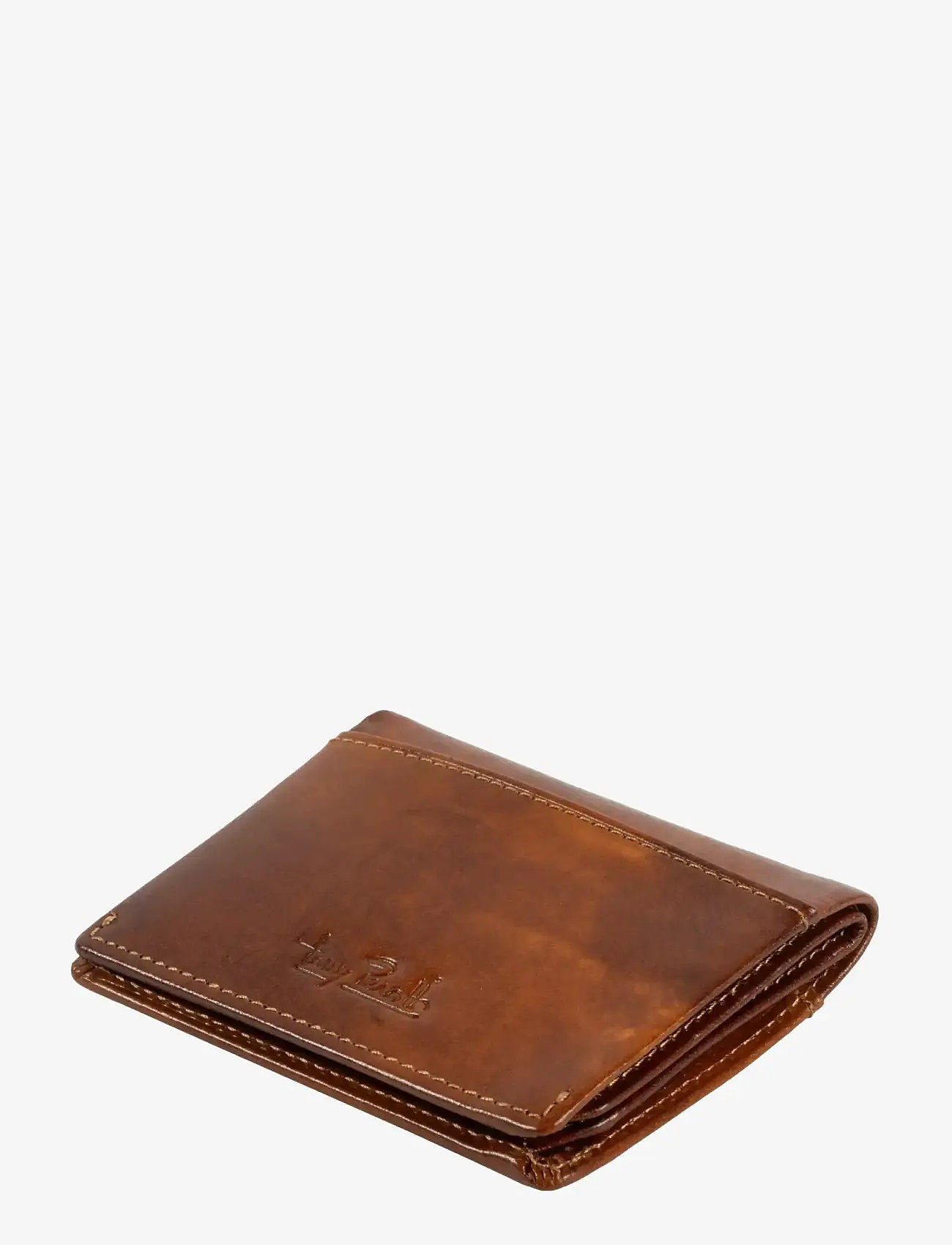 Tony Perotti - Creditcard wallet, fold, w/ banknote pocket - kaardihoidjad - cognac - 0