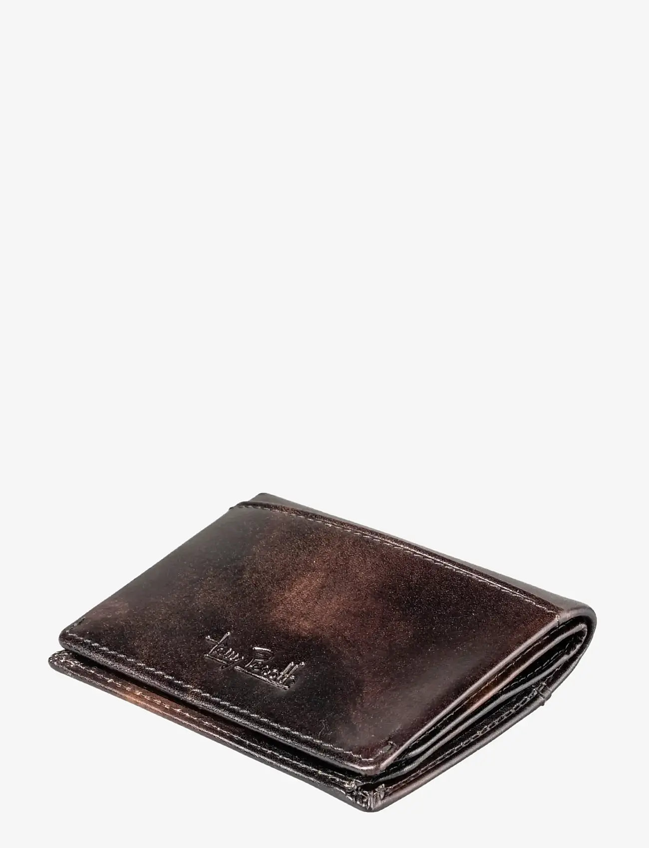 Tony Perotti - Creditcard wallet, fold, w/ banknote pocket van Gogh - brieftaschen und taschen - black - 1