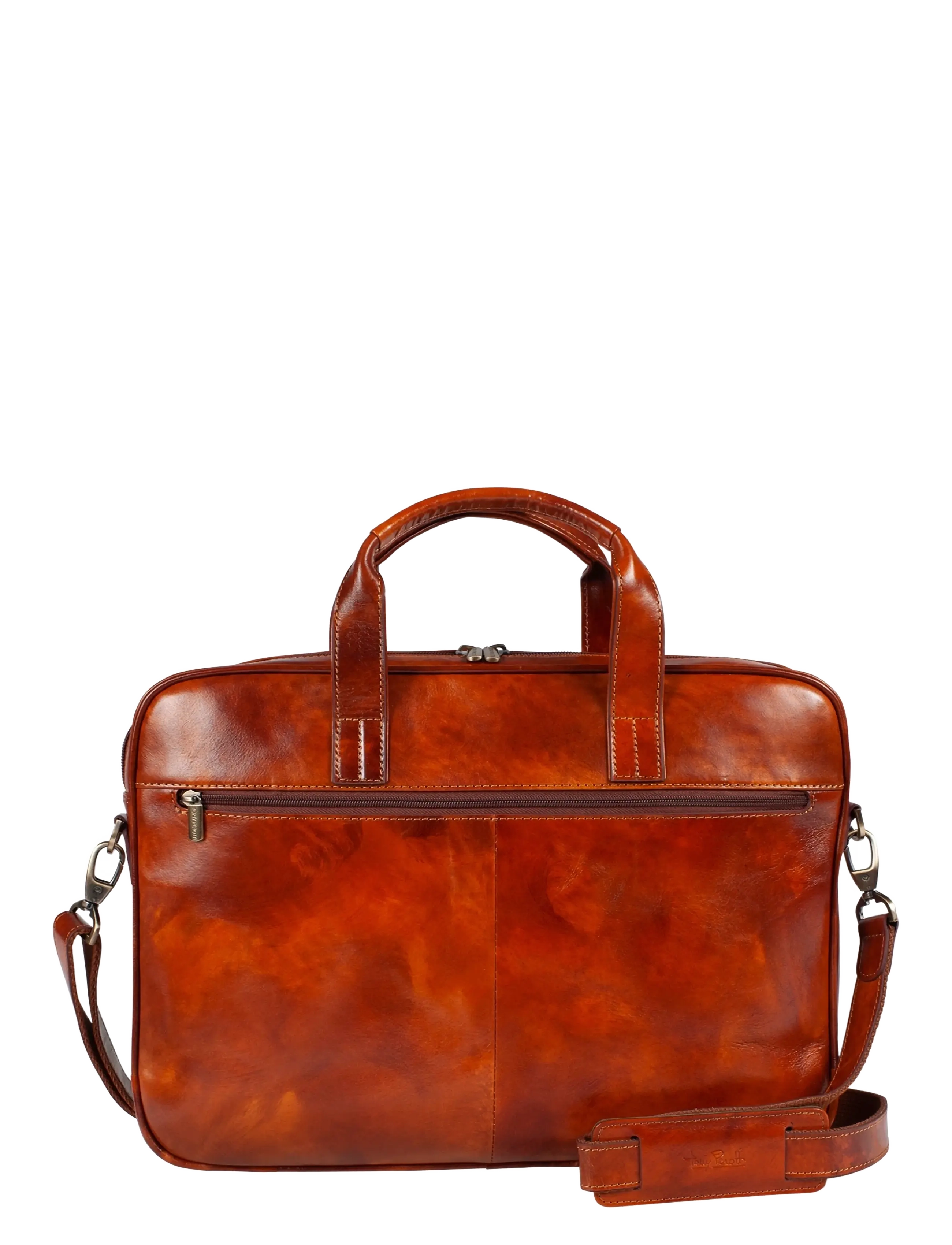 Tony Perotti 1 Compartment Laptop Bag Van Gogh, Mænd, Laptop Taske, Brun, Str: ONE SIZE