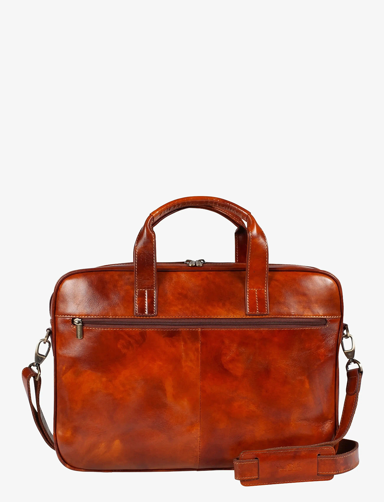 Tony Perotti - 1 compartment Laptop bag van Gogh - shop efter anledning - cognac - 0