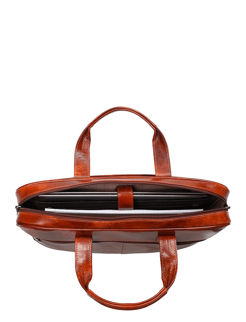 Tony Perotti - 1 compartment Laptop bag van Gogh - shop efter anledning - cognac - 1