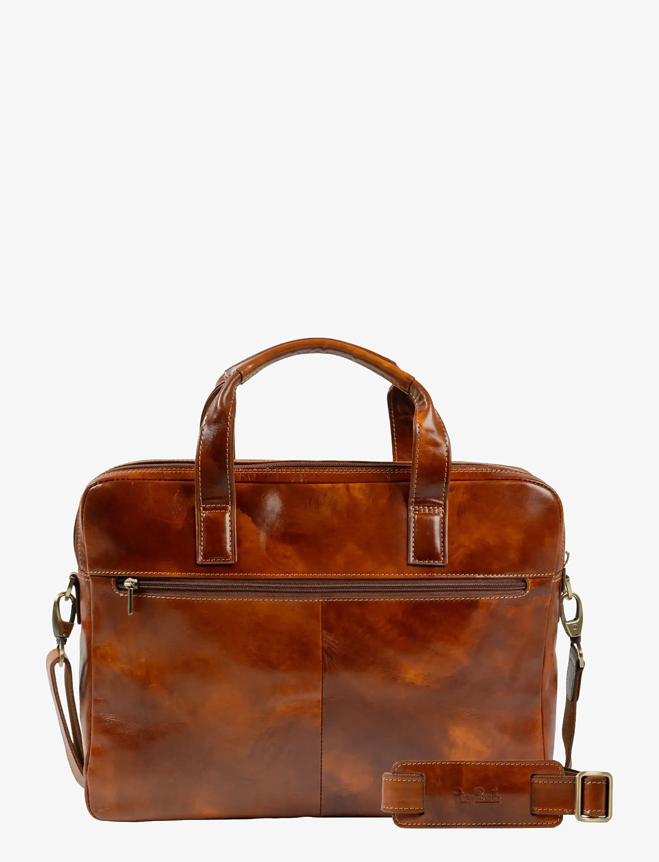 Tony Perotti - 2 comp. Laptop briefcase van Gogh - shop by occasion - cognac - 0