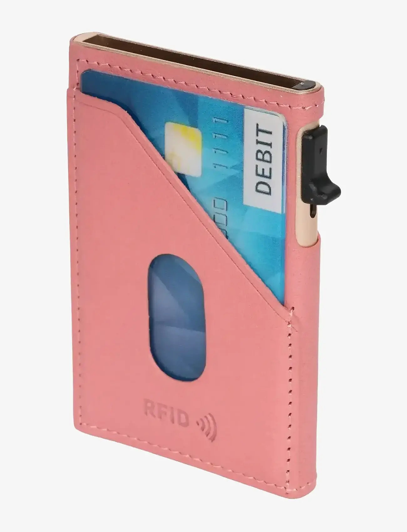 Tony Perotti - Furbo Slim Cardholder with outside card slot - brieftaschen und taschen - rose - 2