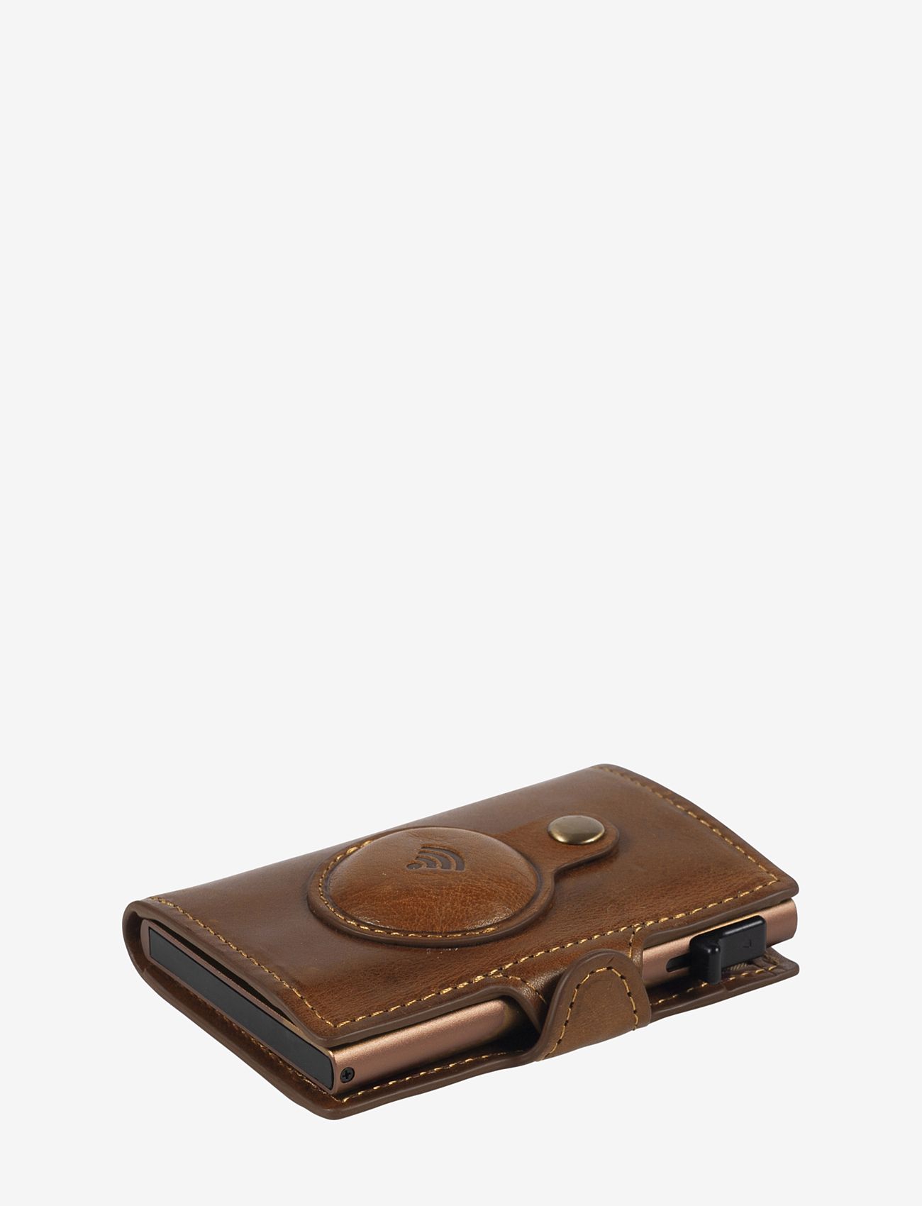 Tony Perotti - Furbo cardholder w/ AirTag - korthållare - dark brown - 2