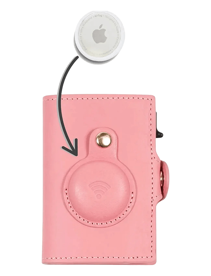 Tony Perotti - Furbo cardholder for Air Tag - rose - 4