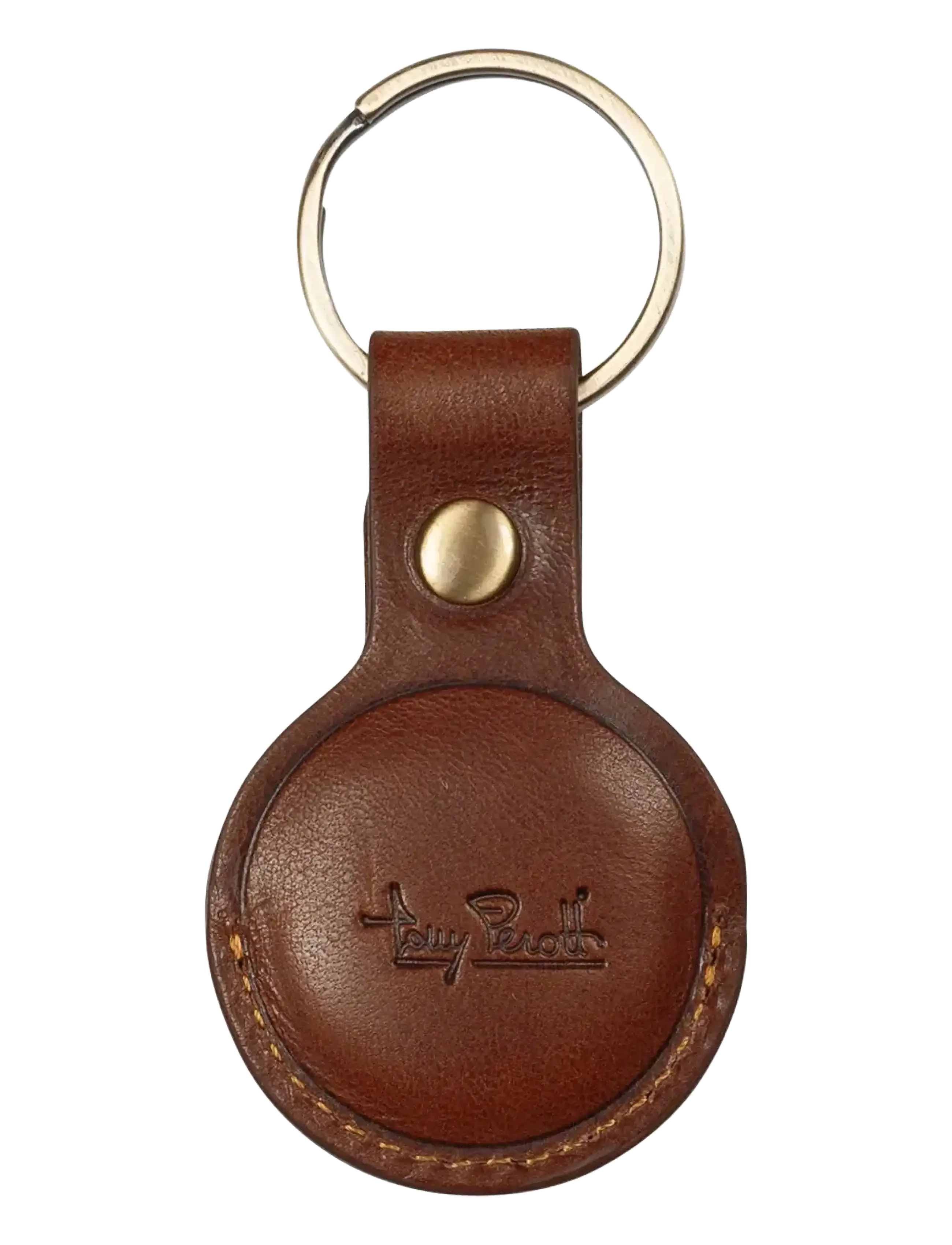 Tony Perotti Key Holder W/ Airtag, One Size, Brown, Tilbehør > Nøgleringe, Børn