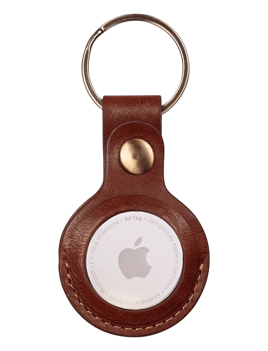 Tony Perotti - Key holder w/ AirTag - sleutelhangers - dark brown - 1