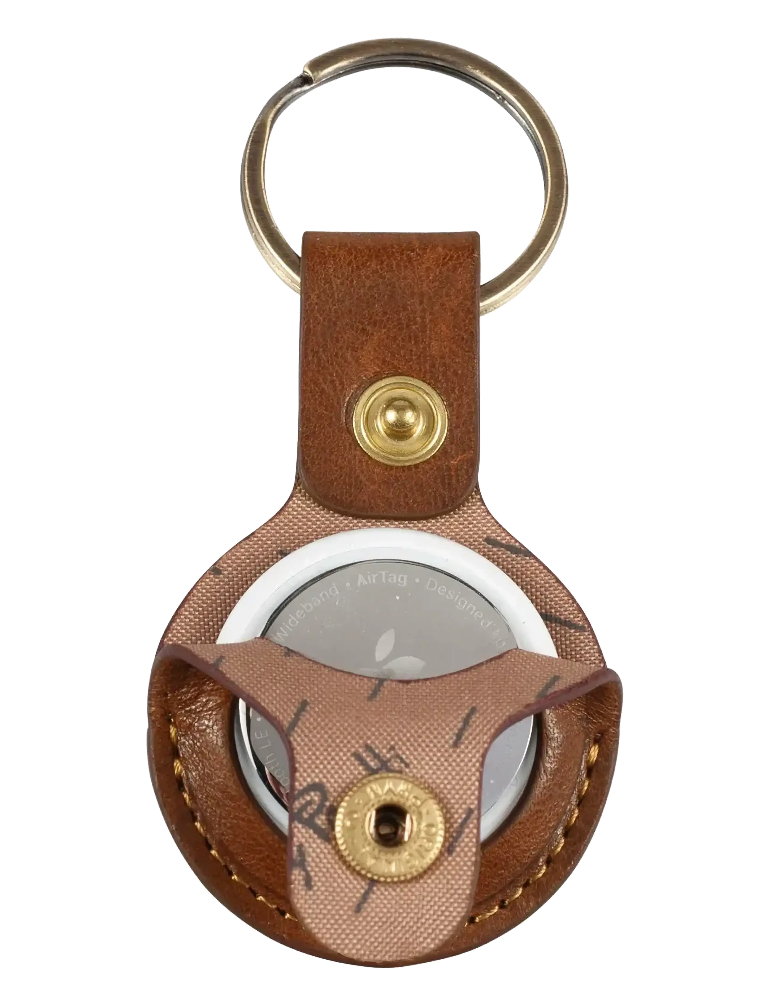 Tony Perotti - Key holder w/ AirTag - sleutelhangers - dark brown - 2