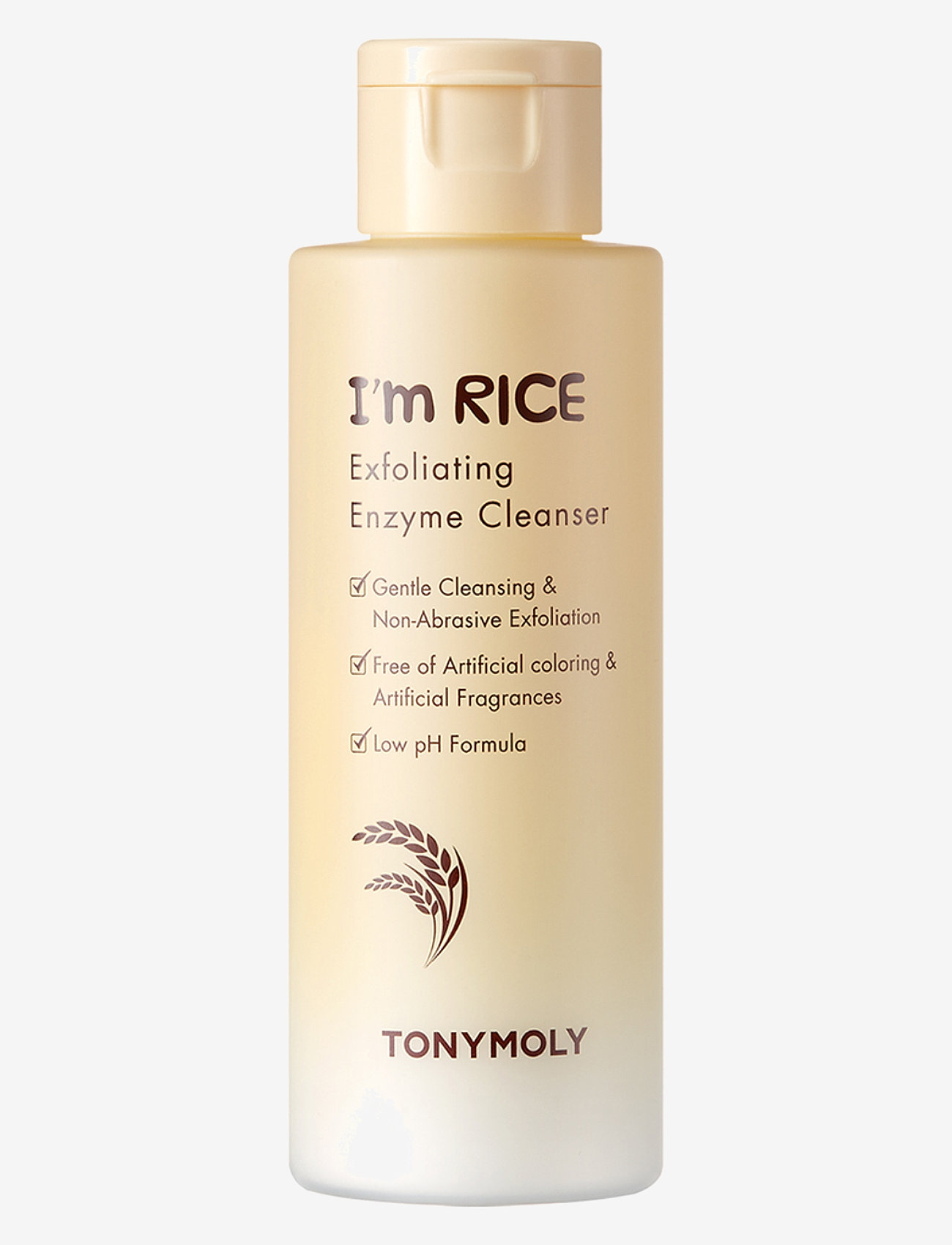 Tonymoly - TONYMOLY I'm Rice Exfoliating Enzyme Cleanser 50g - rensemælk - clear - 0