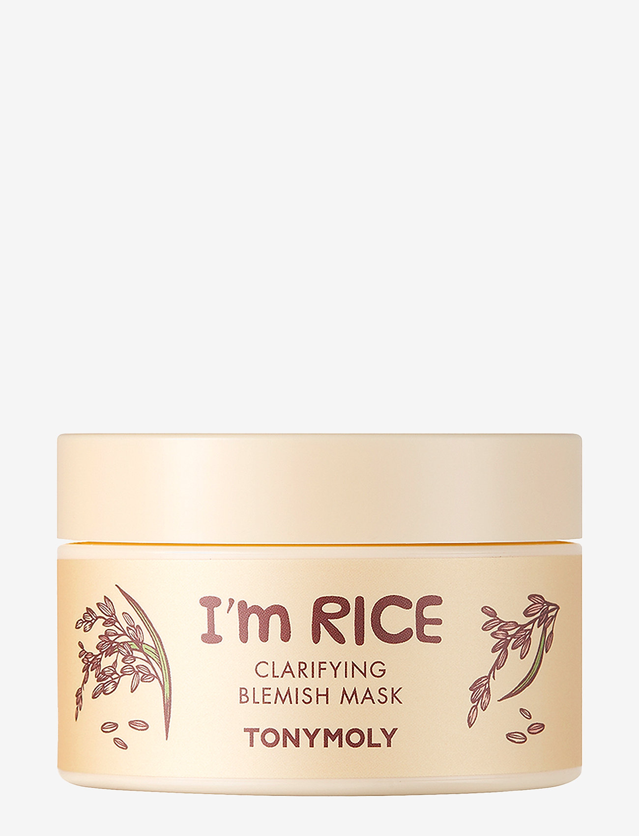 Tonymoly - TONYMOLY I'm Rice Clarifying Blemish Mask 100ml - sejas pīlinga maskas - clear - 0