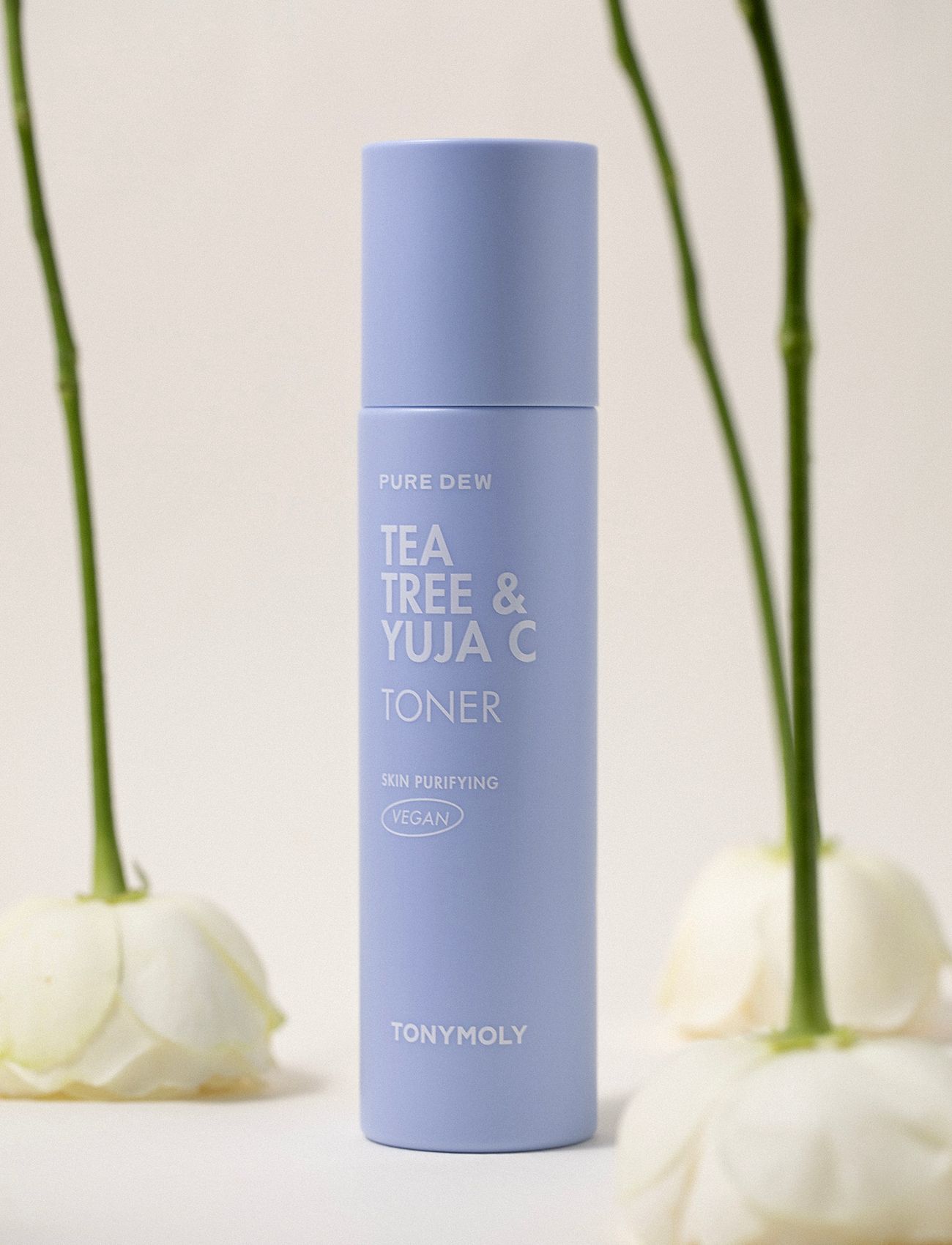 Tonymoly - TONYMOLY Pure Dew Tea Tree & Yuja C Purifying Toner 150ml - rakagefandi tóner - clear - 1