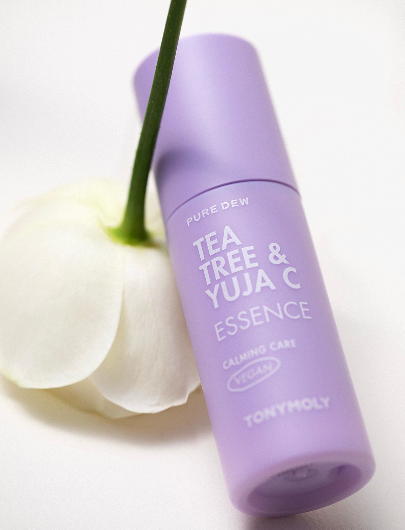 Tonymoly - TONYMOLY Pure Dew Tea Tree & Yuja C Calming Essence 50ml - clear - 1