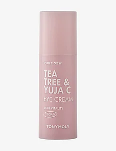 TONYMOLY Pure Dew Tea Tree & Yuja C Vitality Eye Cream 30ml, Tonymoly