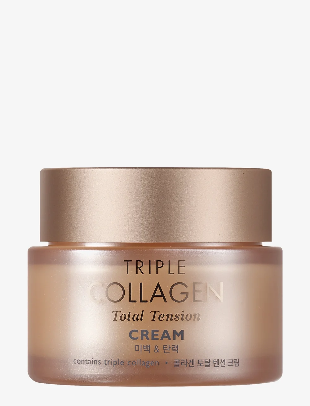 Tonymoly - TONYMOLY TRIPLE COLLAGEN Total Tension Cream 80ml - päevakreemid - clear - 0