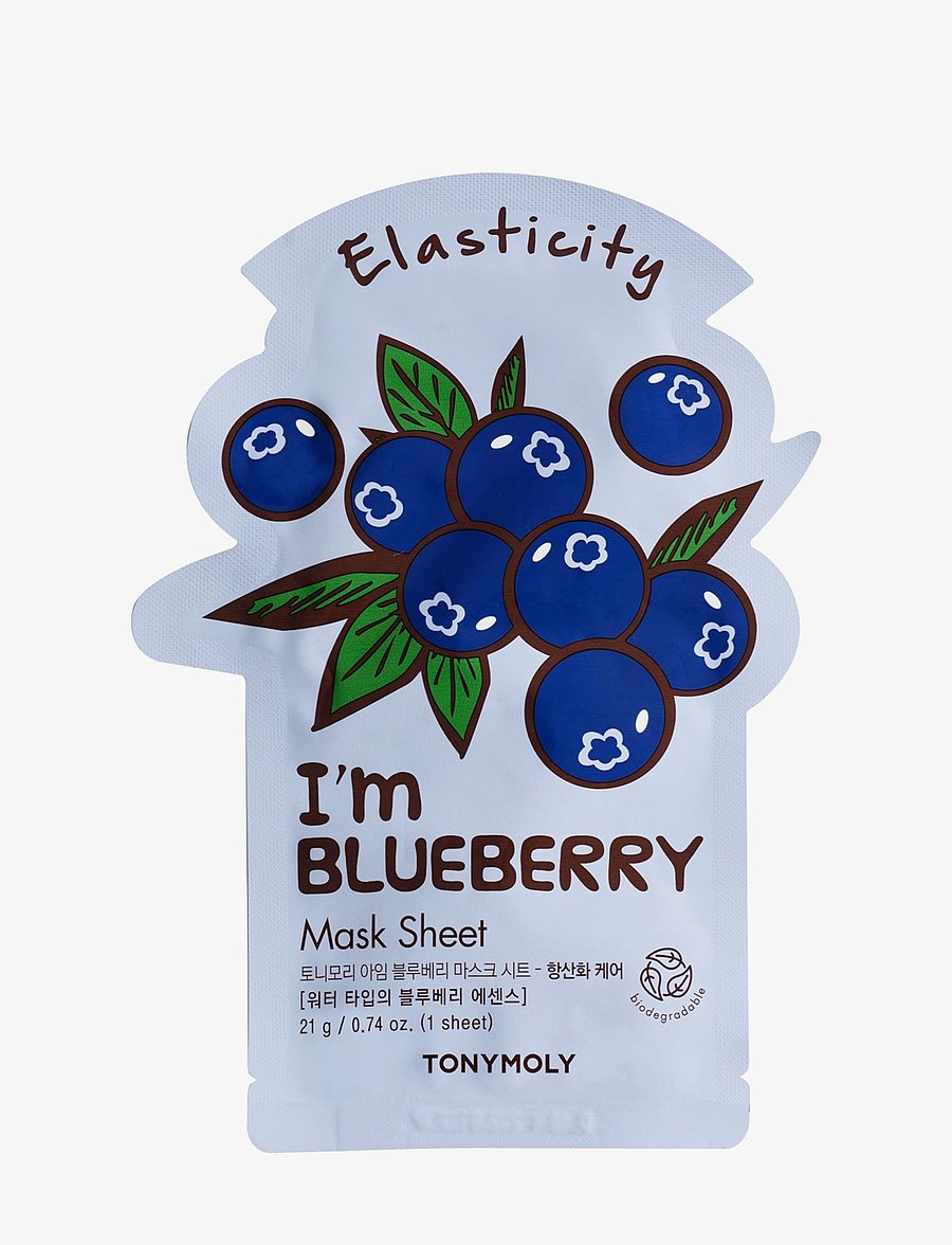 Tonymoly - TONYMOLY I'm Blueberry Mask Sheet - lehtmaskid - blueberry - 0