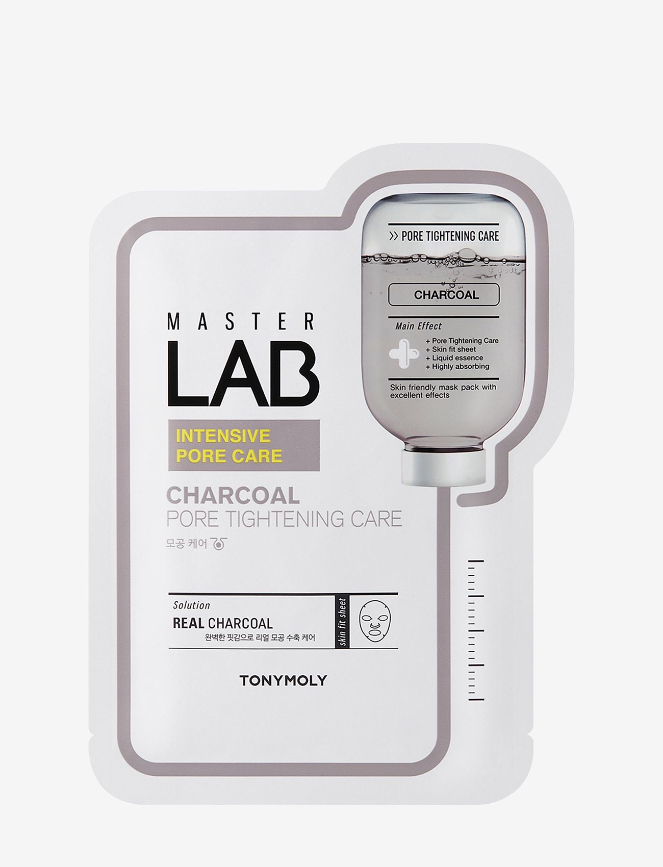 Tonymoly - TONYMOLY Master Lab Sheet Mask Charcoal - sheet masks - charcoal - 0