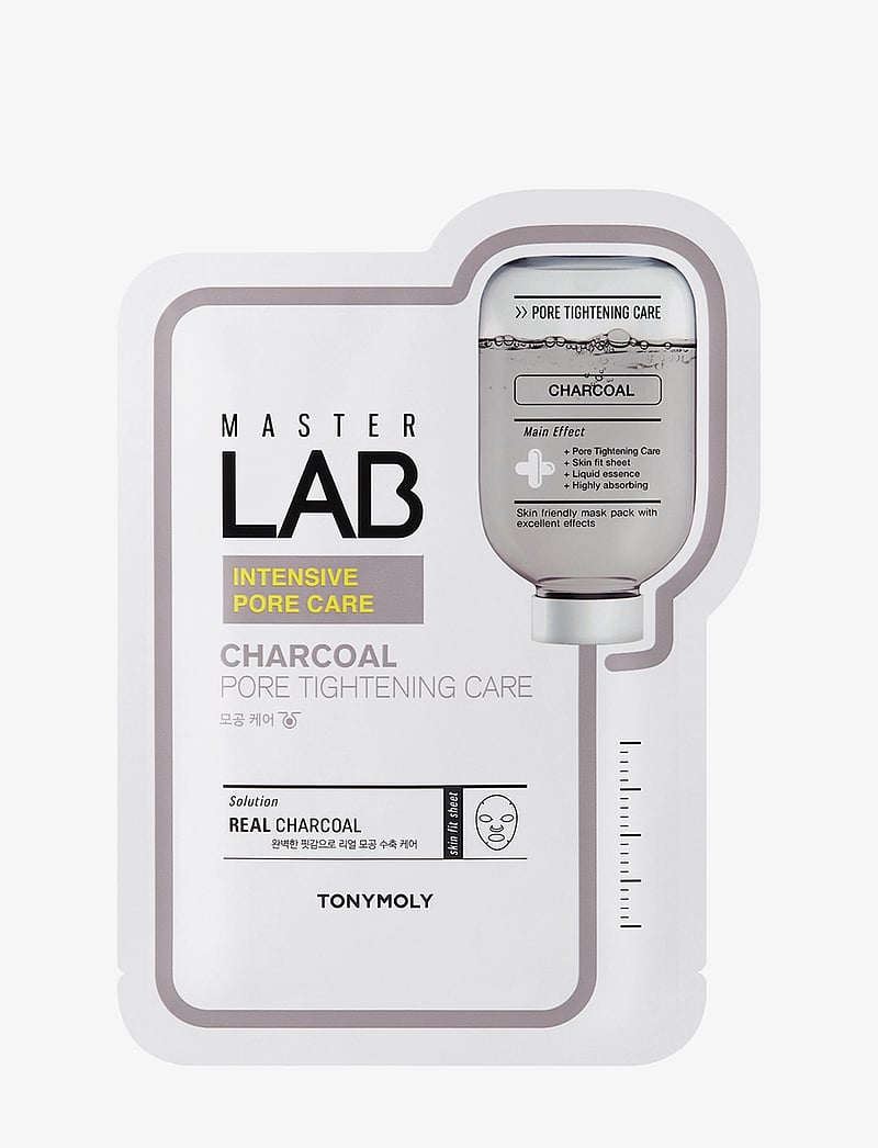 Tonymoly - TONYMOLY Master Lab Sheet Mask Charcoal - lehtmaskid - charcoal - 0