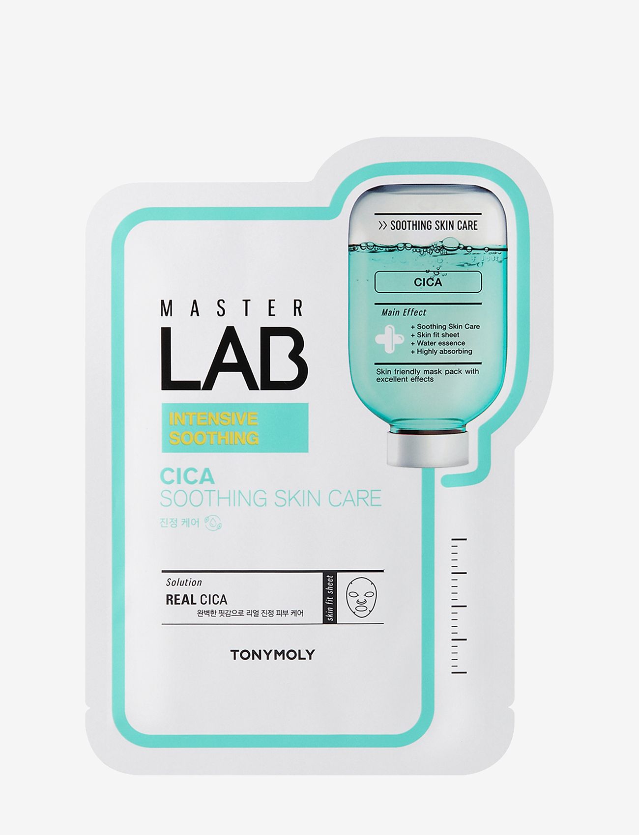 Tonymoly - TONYMOLY Master Lab Sheet Mask Cica - sheet masks - cica - 0