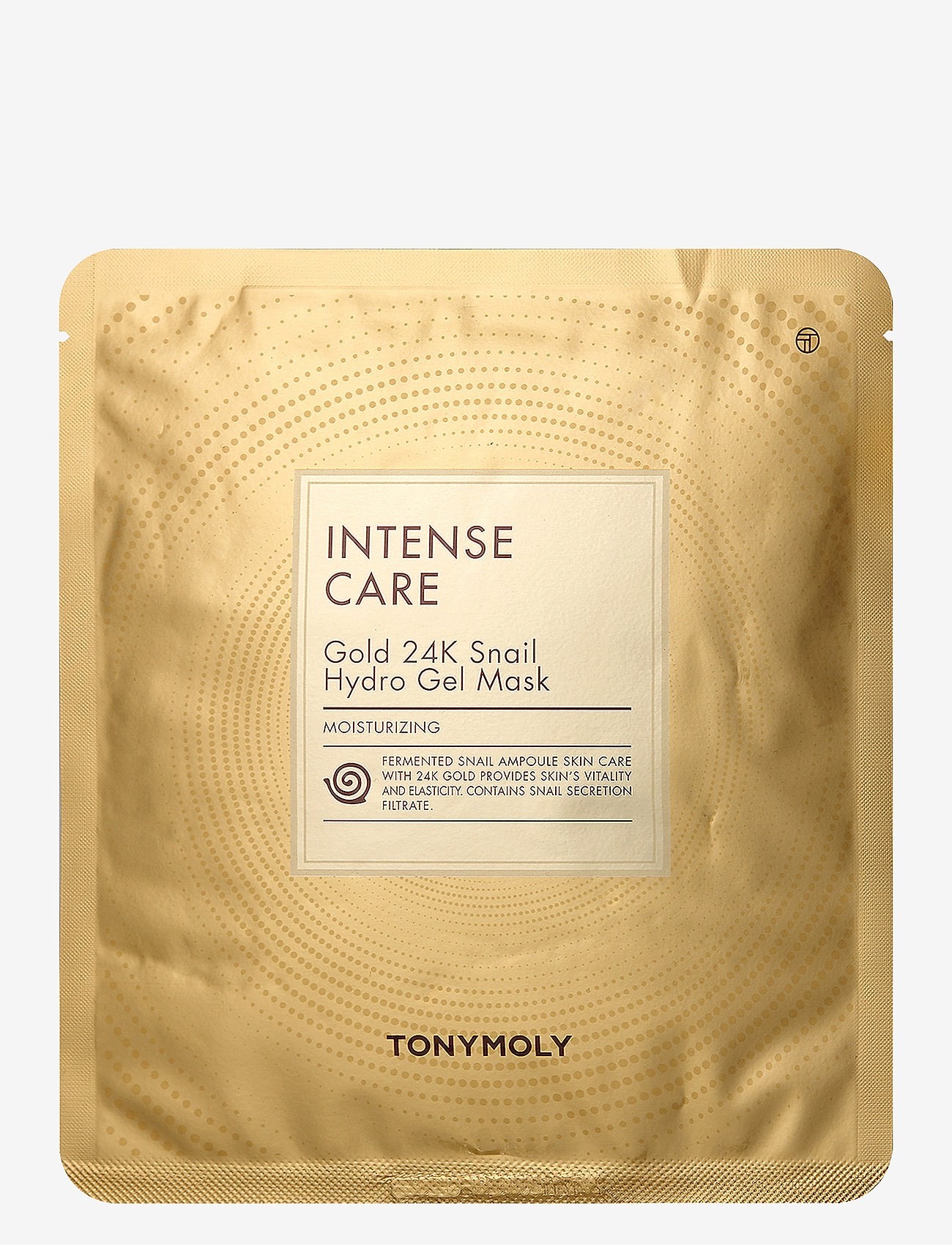 Tonymoly - TONYMOLY Intense Care Gold 24K Snail Hydro Gel Mask 25g - clear - 0