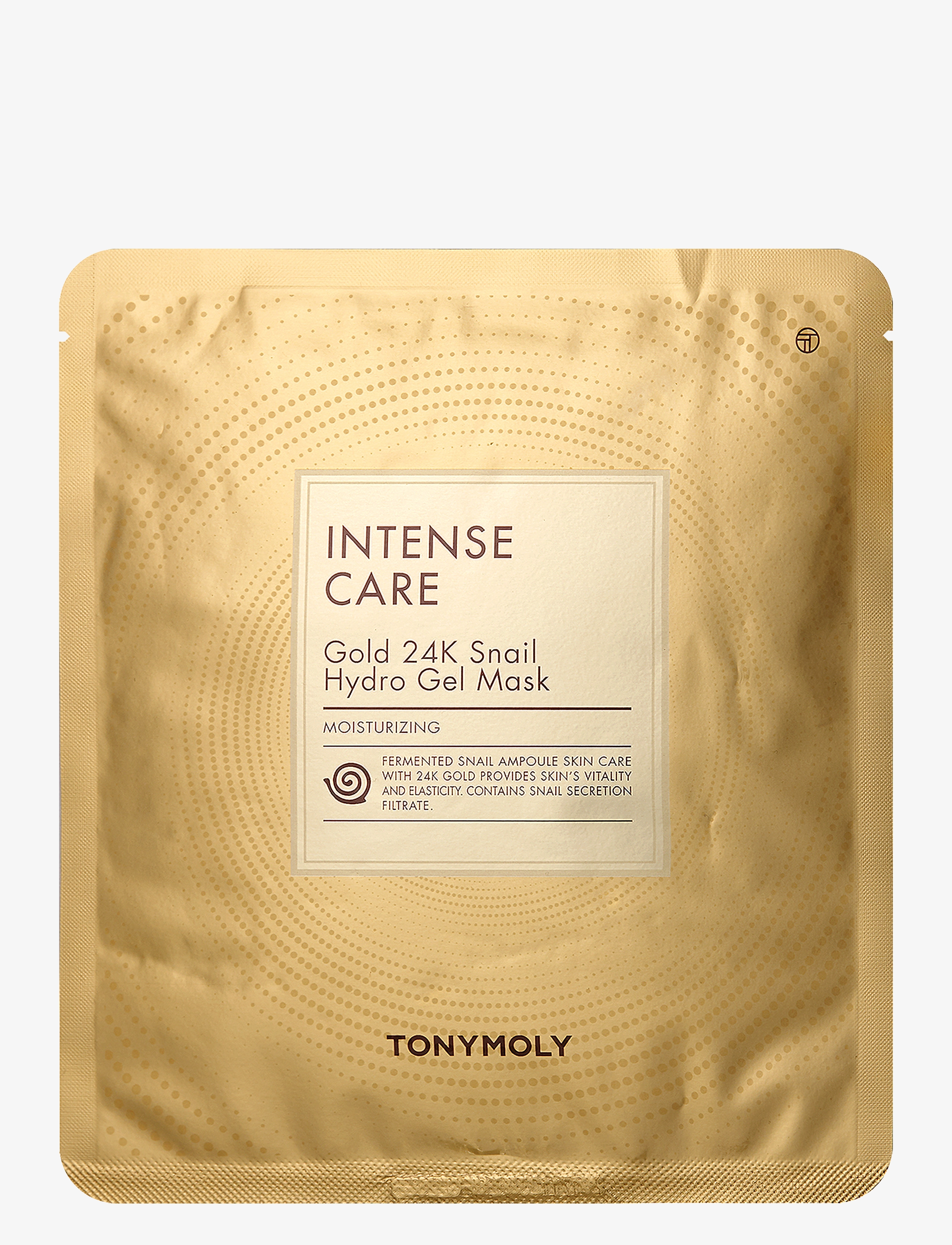 Tonymoly TONYMOLY Intense Care Gold 24K Snail Hydro Gel Mask 25g - Tonymoly - CLEAR / undefined