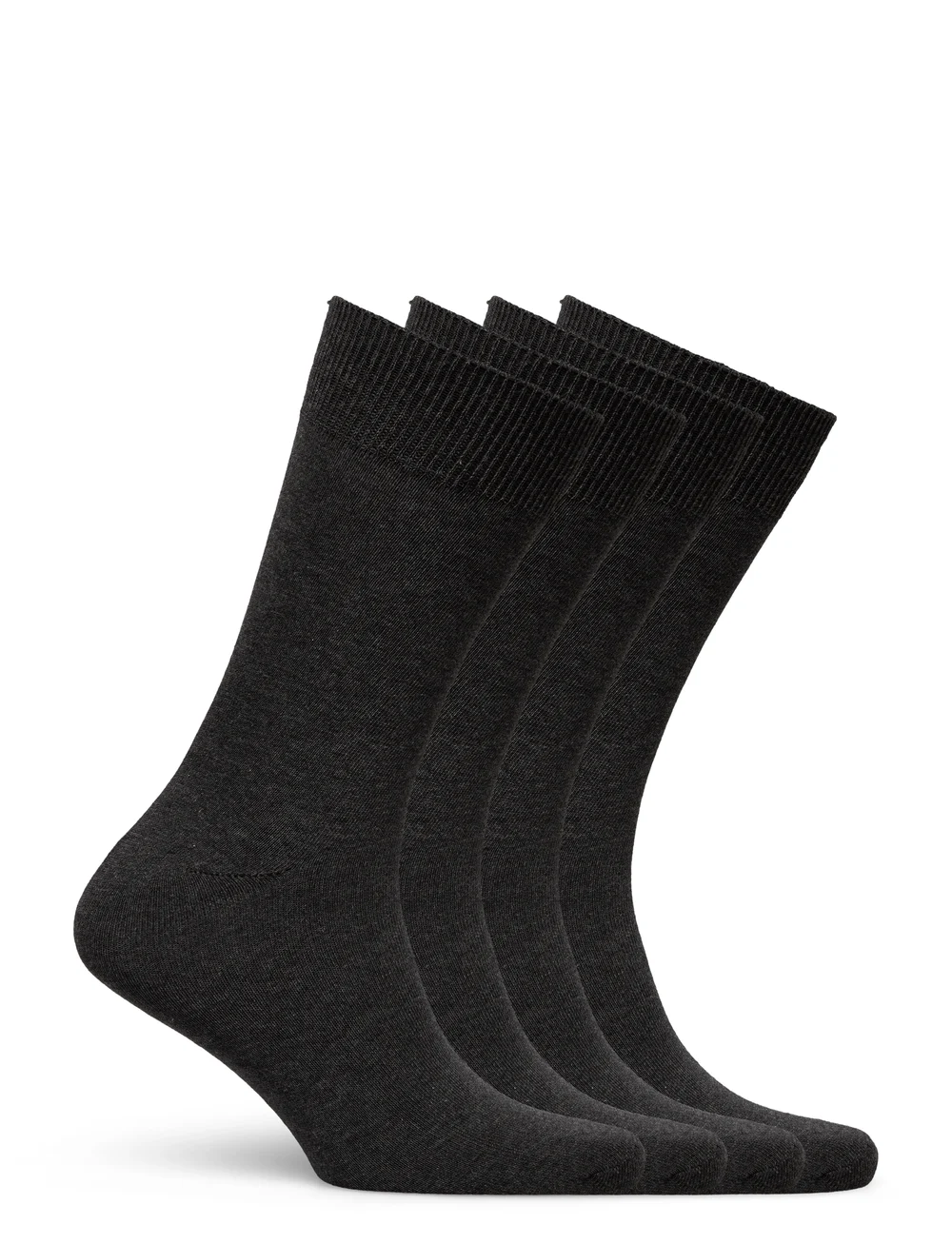 TOPECO - SOCKS 4P, COTTON - sokker - grey - 1