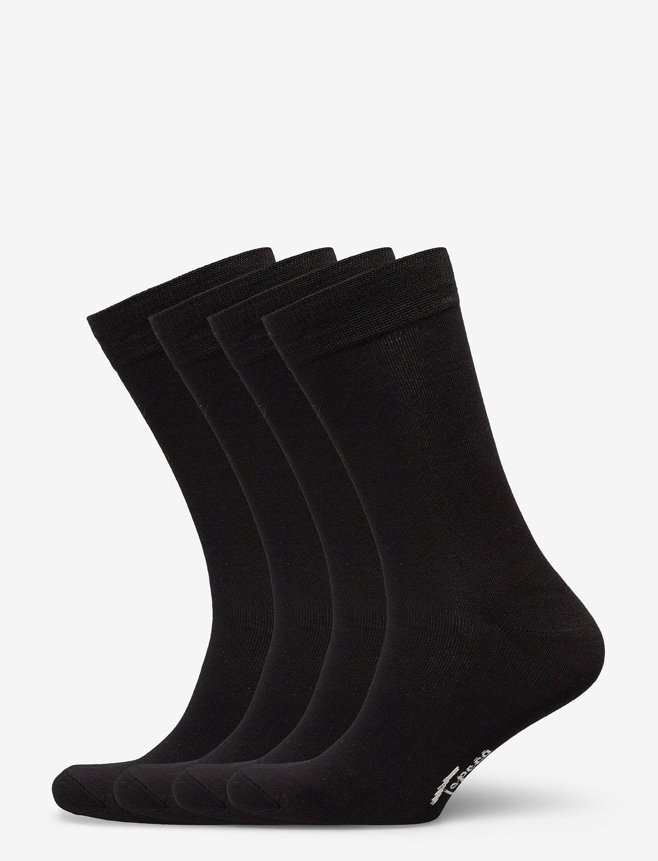 TOPECO - SOCKS 4P, BAMBOO - lowest prices - black - 0