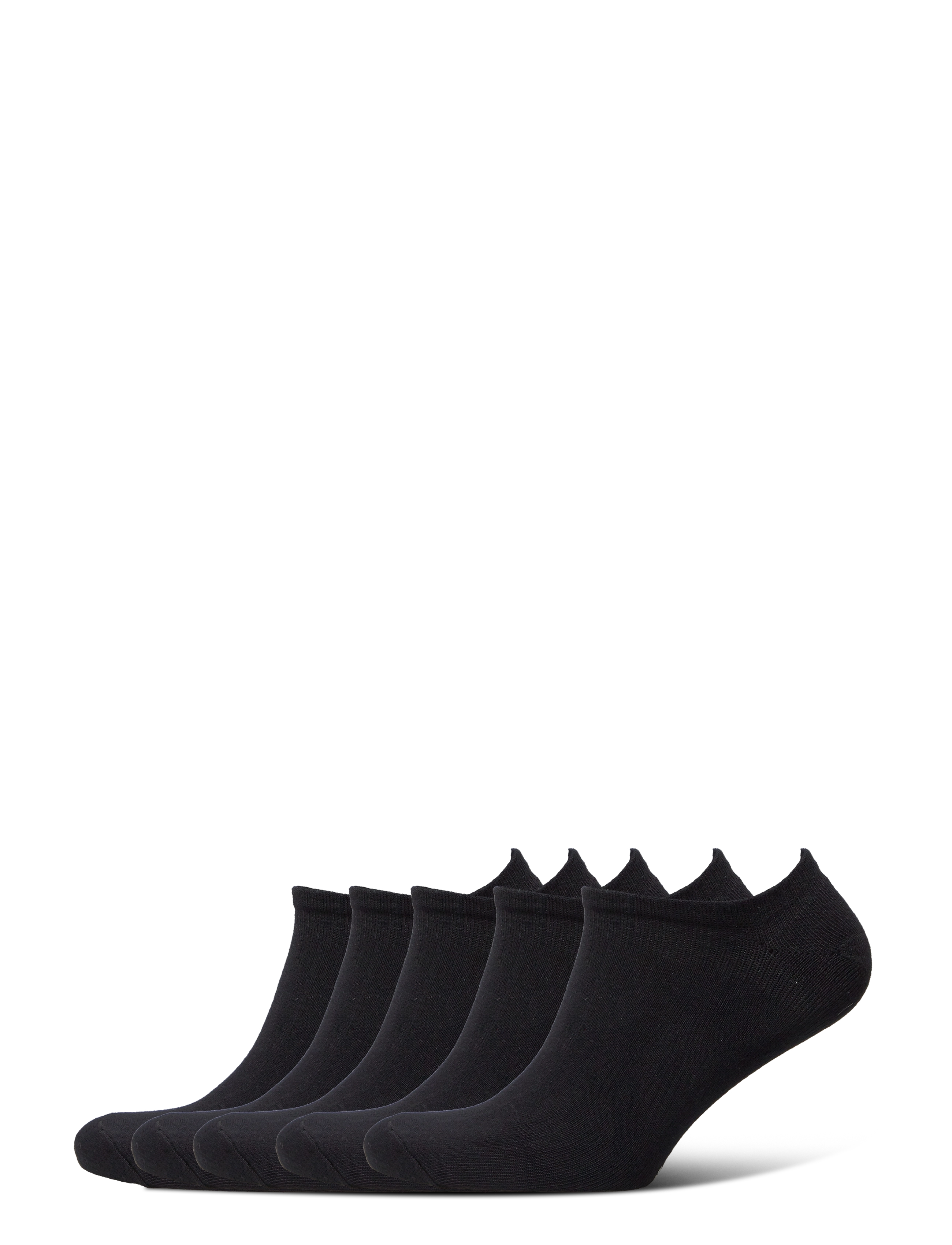 TOPECO Sneaker Solid, Bamboo, 5 Pc/Pack Schwarz - 43-46 - Damen