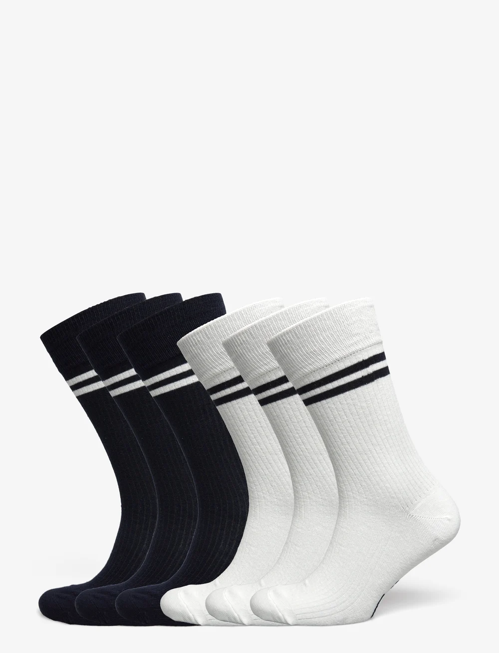 TOPECO - SOCK COTTON  6-P, MULTI 115S24 6 PC/PACK - klassikalised sokid - 999 - 0